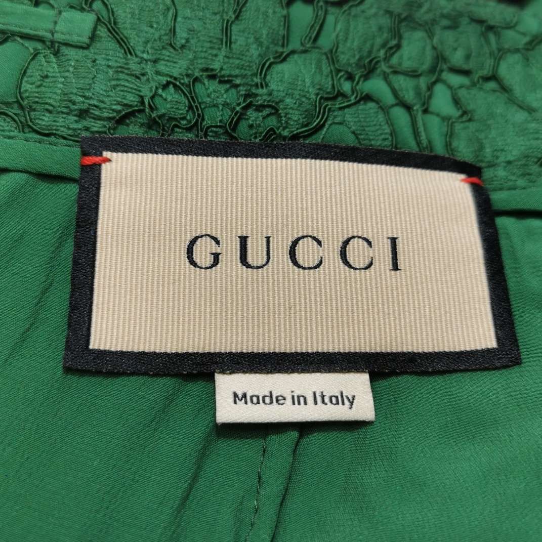Gucci Gucci Green Lace Shorts Size 36 Size 25" / US 0 / IT 36 - 4 Thumbnail