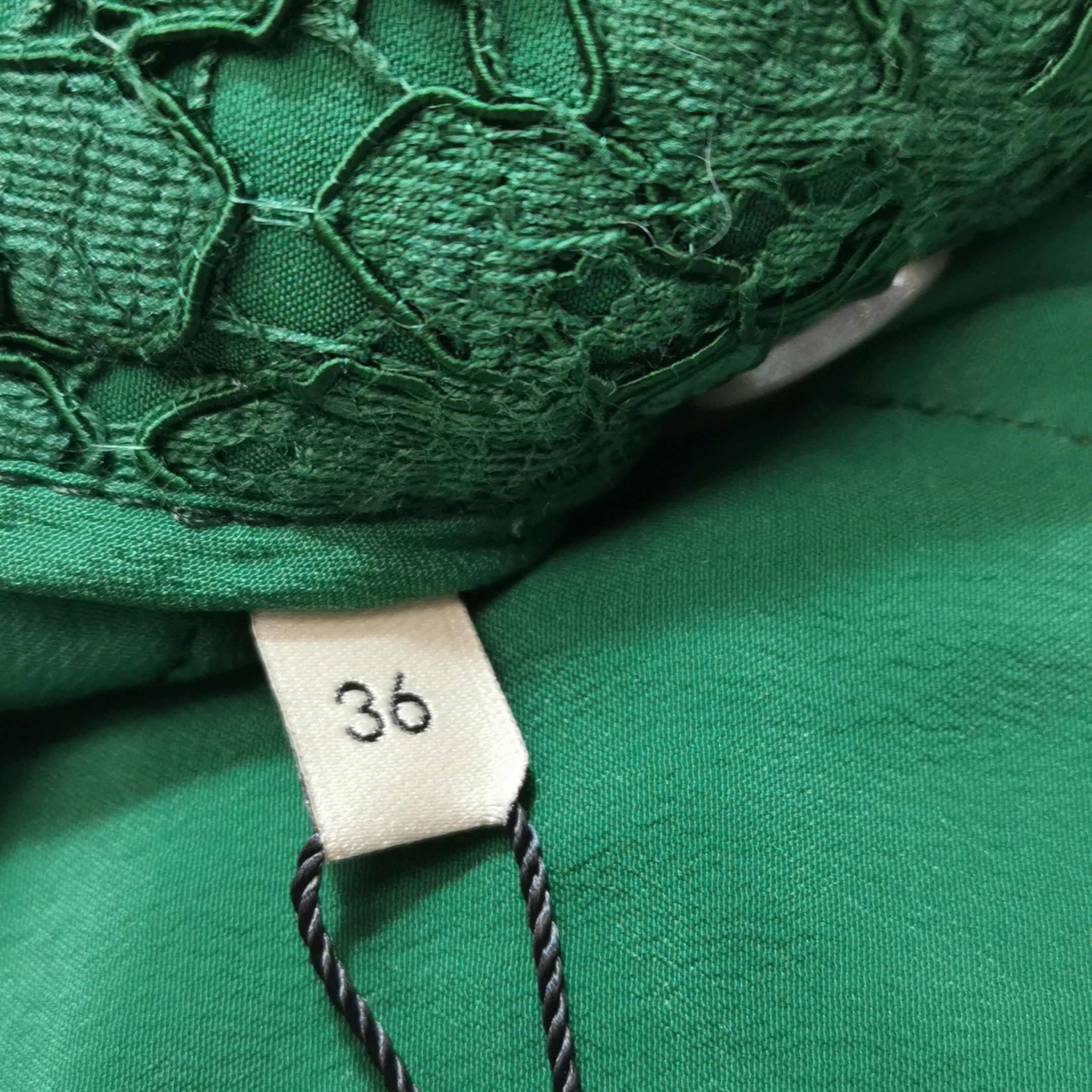 Gucci Gucci Green Lace Shorts Size 36 Size 25" / US 0 / IT 36 - 8 Thumbnail