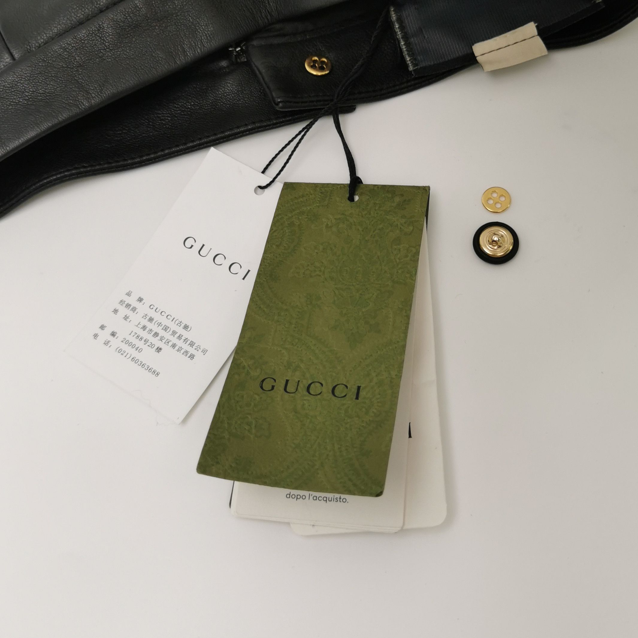 Gucci Gucci Studded Lambskin Mini Skirt Size 38 Size 26" / US 2 / IT 38 - 4 Thumbnail