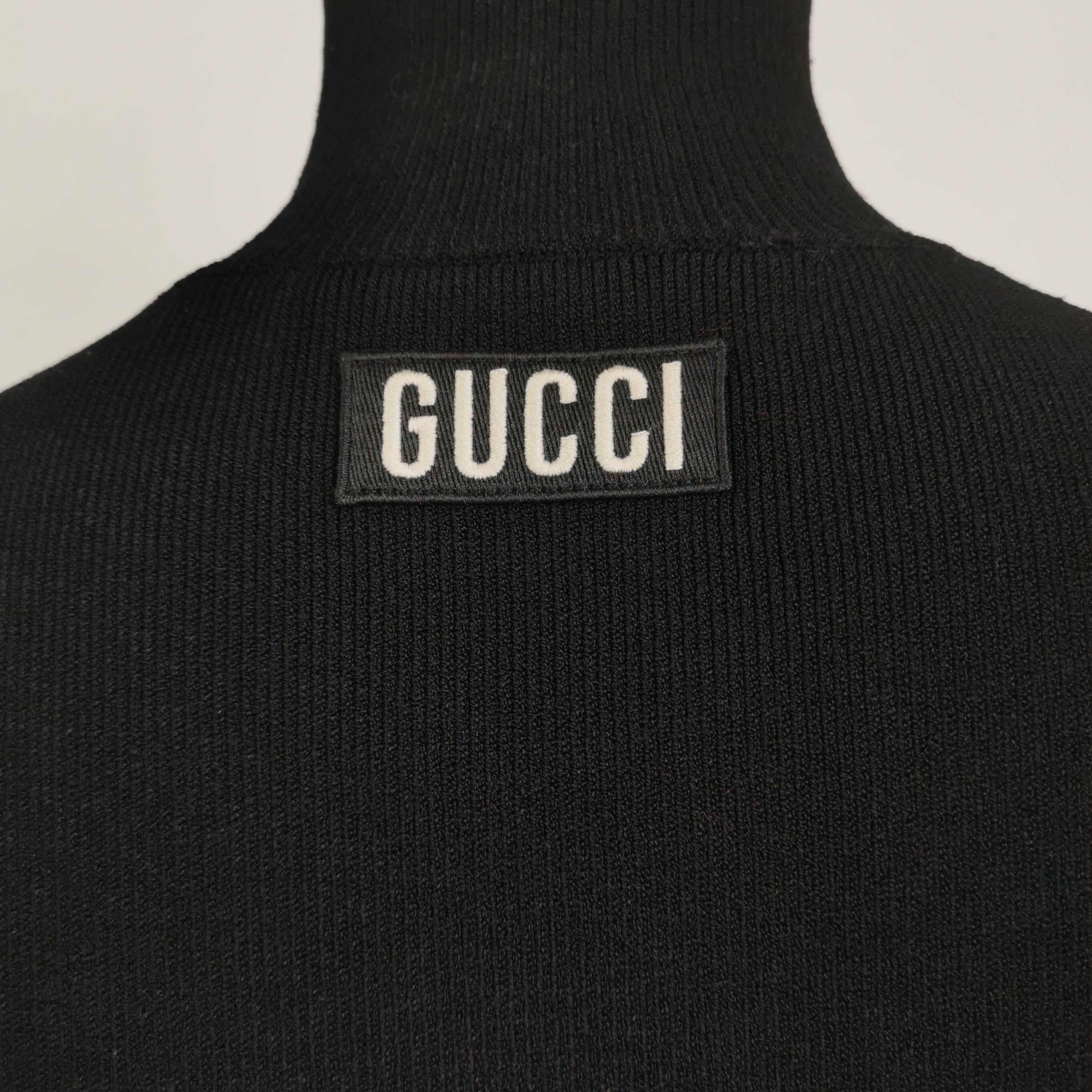 Gucci Gucci Logo Patch Sleeveless Turtleneck Size S Size S / US 4 / IT 40 - 3 Thumbnail