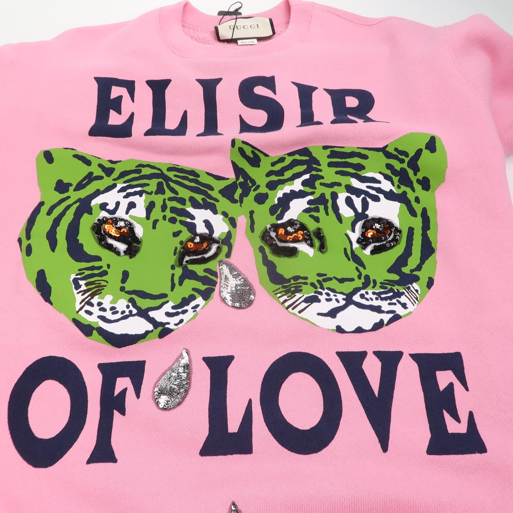 Gucci Gucci Elisir of Love Tiger Print Sweatshirt Size M Size US M / EU 48-50 / 2 - 4 Thumbnail
