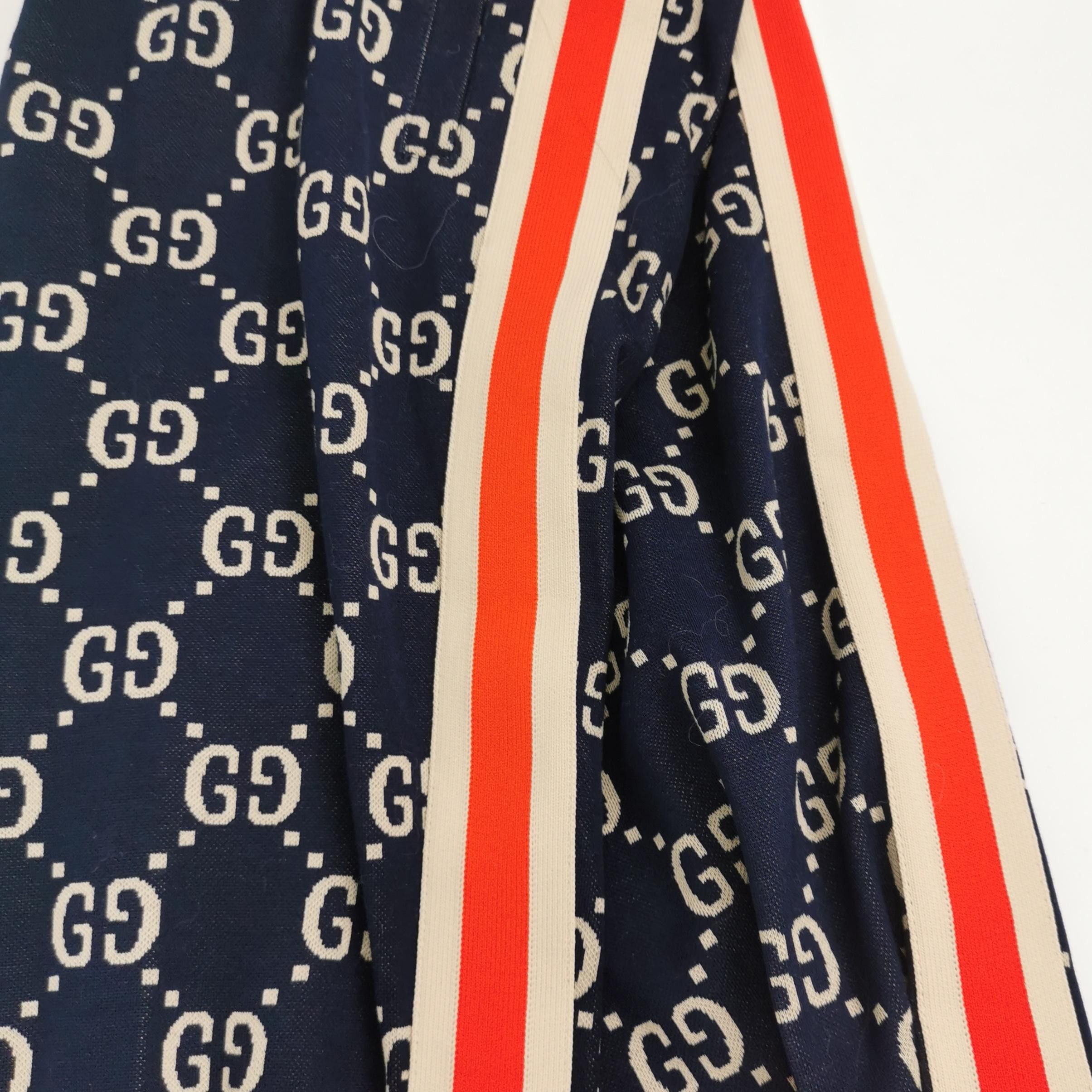 Gucci Gucci GG Monogram Striped Sweatpants Size L Size US 34 / EU 50 - 3 Thumbnail