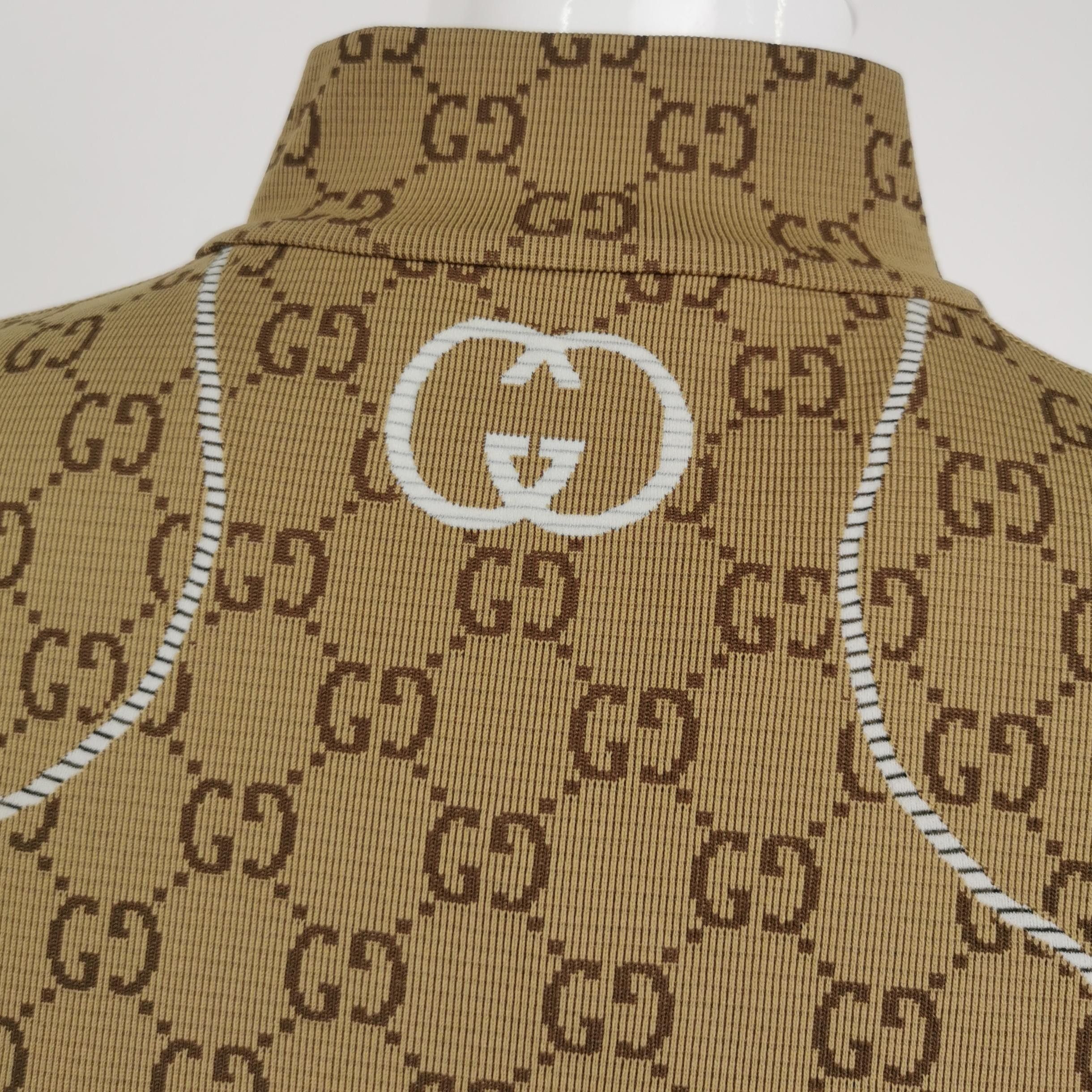Gucci Gucci GG Monogram Zip Up Sweater Size M Size M / US 6-8 / IT 42-44 - 3 Thumbnail