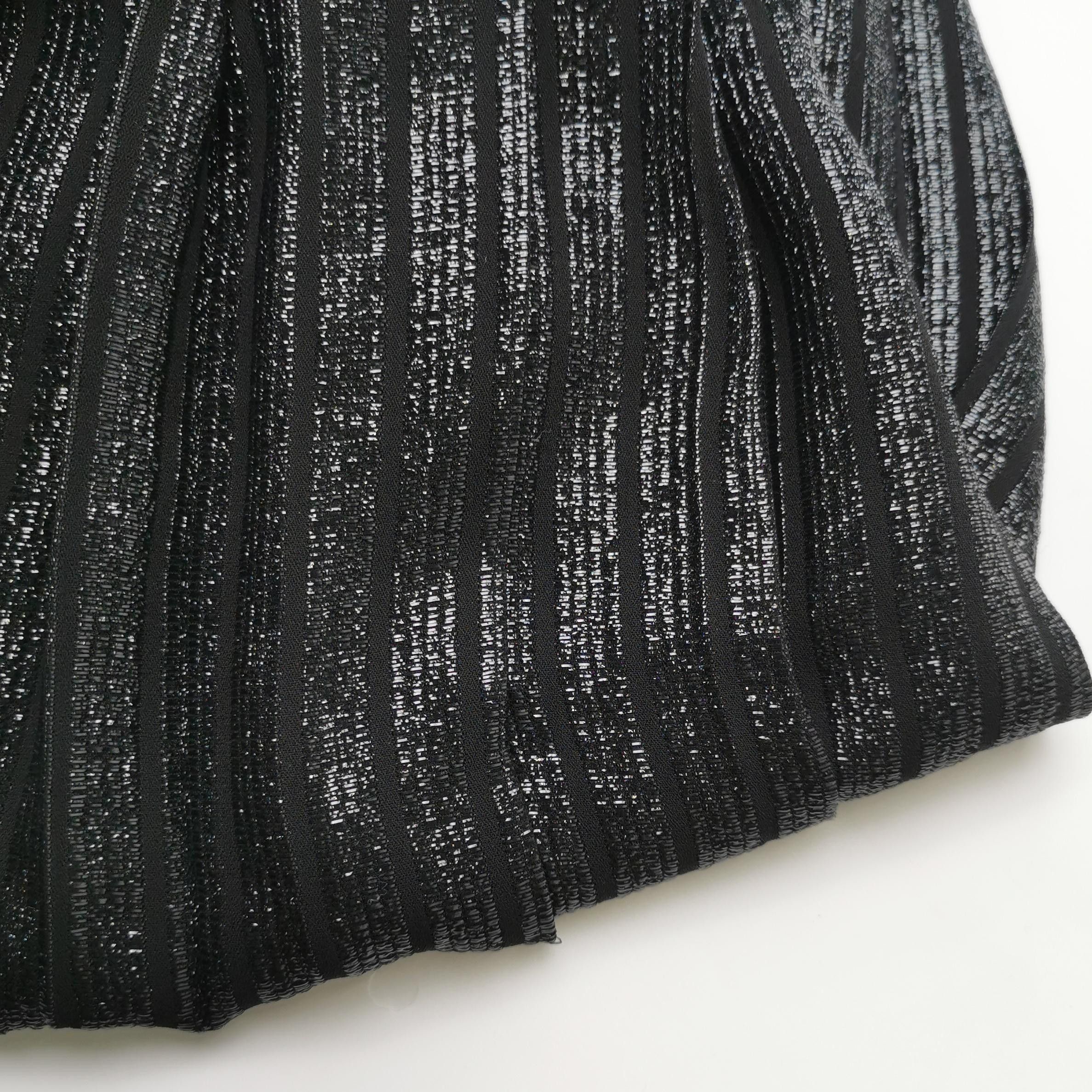 Gucci Gucci Metallic Pleated Midi Skirt Size 42 Size 28" / US 6 / IT 42 - 3 Thumbnail