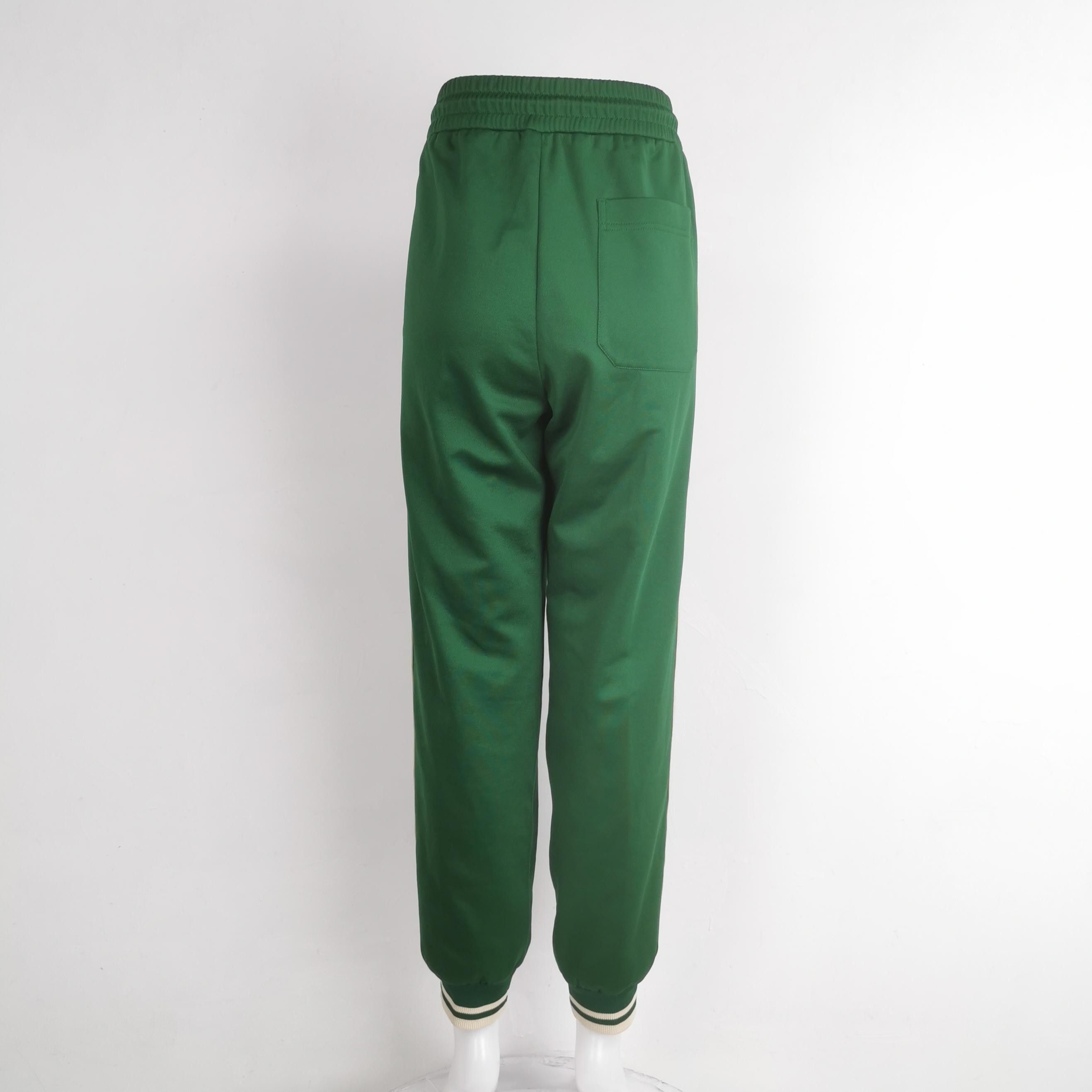Gucci Gucci Green Striped Sweatpants Size M Size US 32 / EU 48 - 2 Thumbnail
