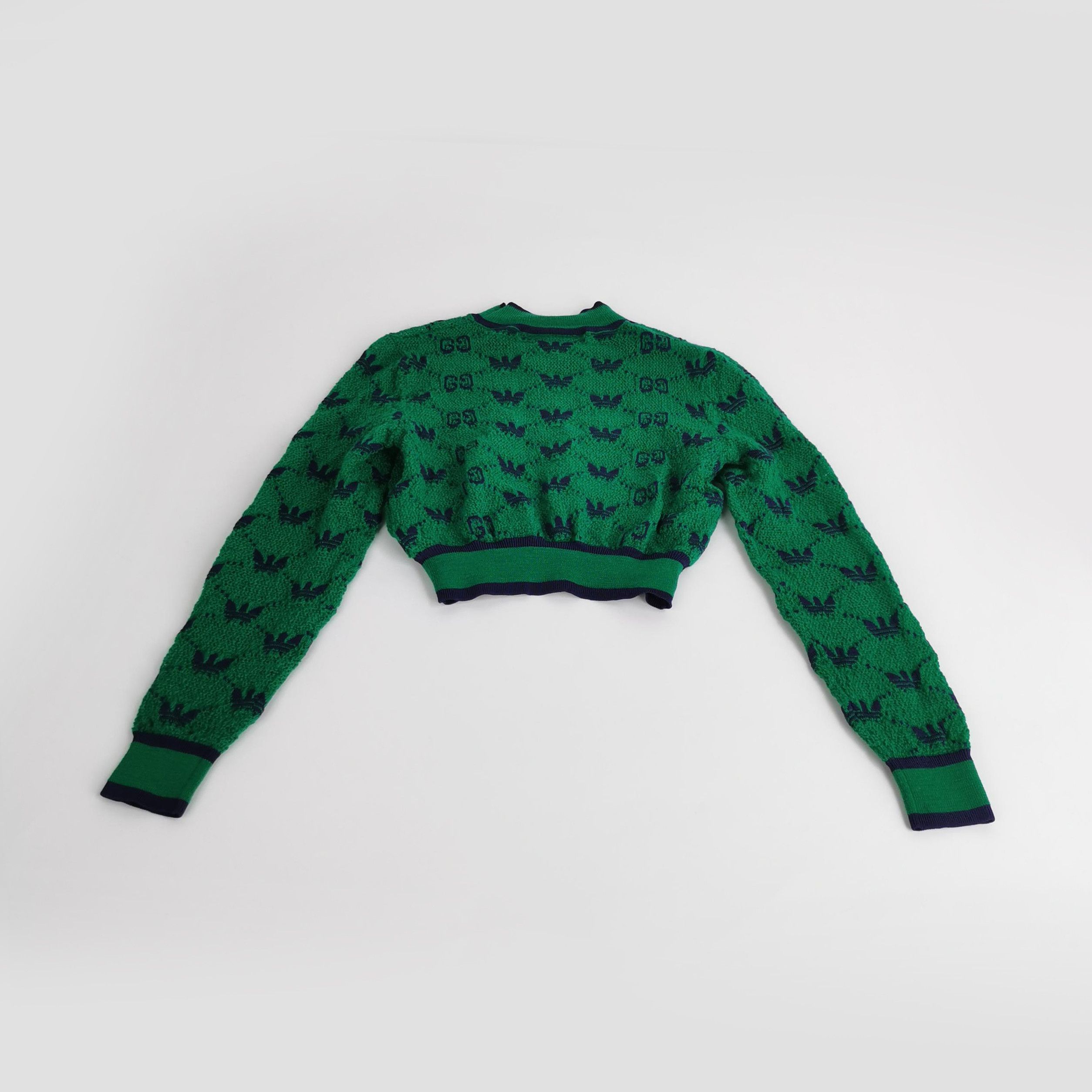 Gucci Gucci x Adidas Monogram Knit Sweater XS Size XS / US 0-2 / IT 36-38 - 2 Thumbnail