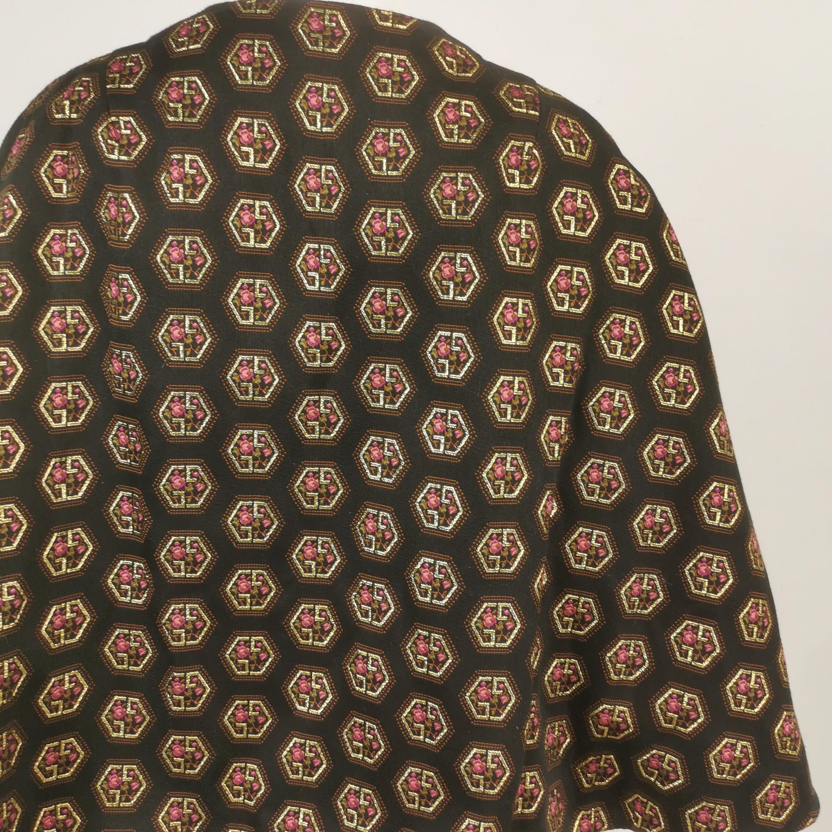 Gucci Gucci Hexagon Pattern Cape Size M Size US M / EU 48-50 / 2 - 3 Thumbnail