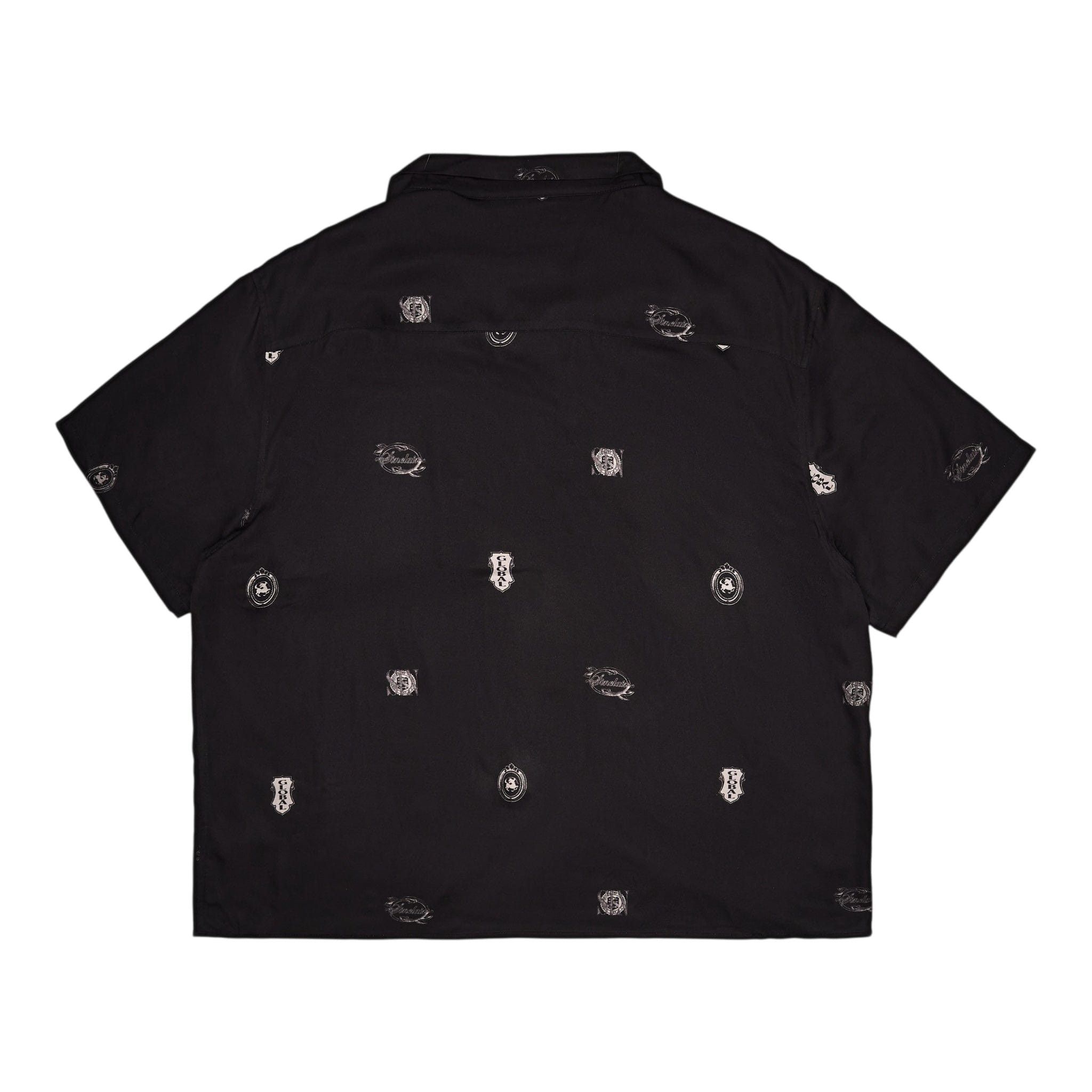 Sinclair Global Legal Tender Vacation Short Sleeve Button Up Shirt Black Size US S / EU 44-46 / 1 - 2 Thumbnail