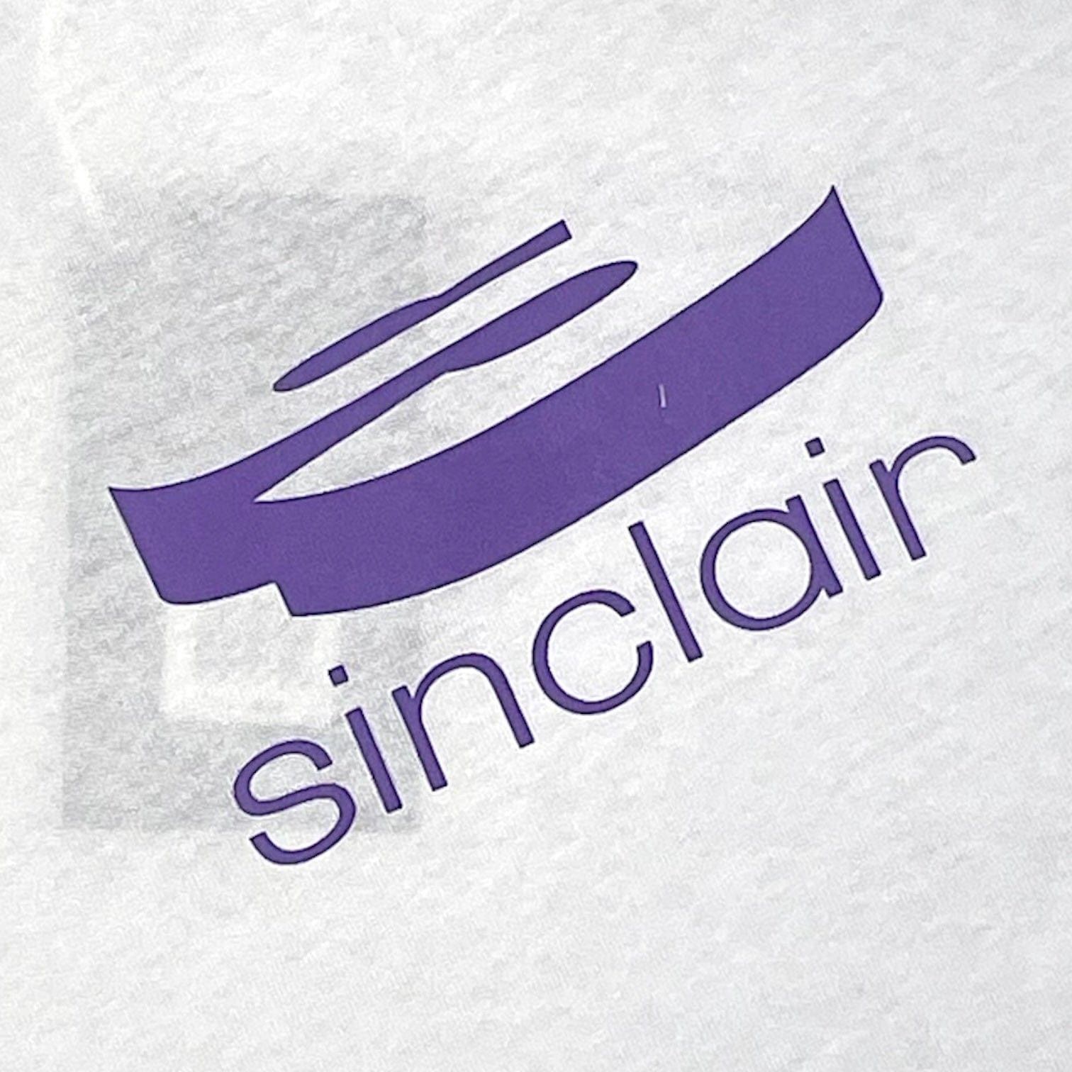 Sinclair Global 3D Logo Ringer Short Sleeve Tee Shirt White Purple Size US L / EU 52-54 / 3 - 3 Thumbnail