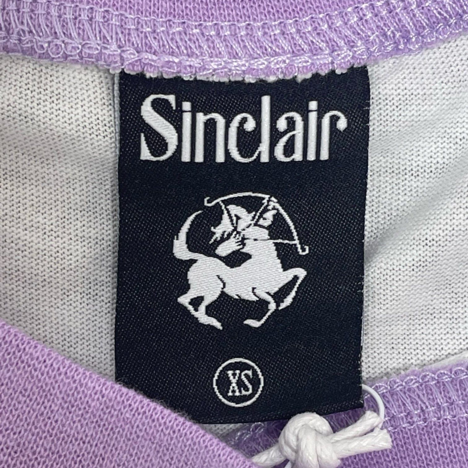 Sinclair Global 3D Logo Ringer Short Sleeve Tee Shirt White Purple Size US M / EU 48-50 / 2 - 4 Thumbnail