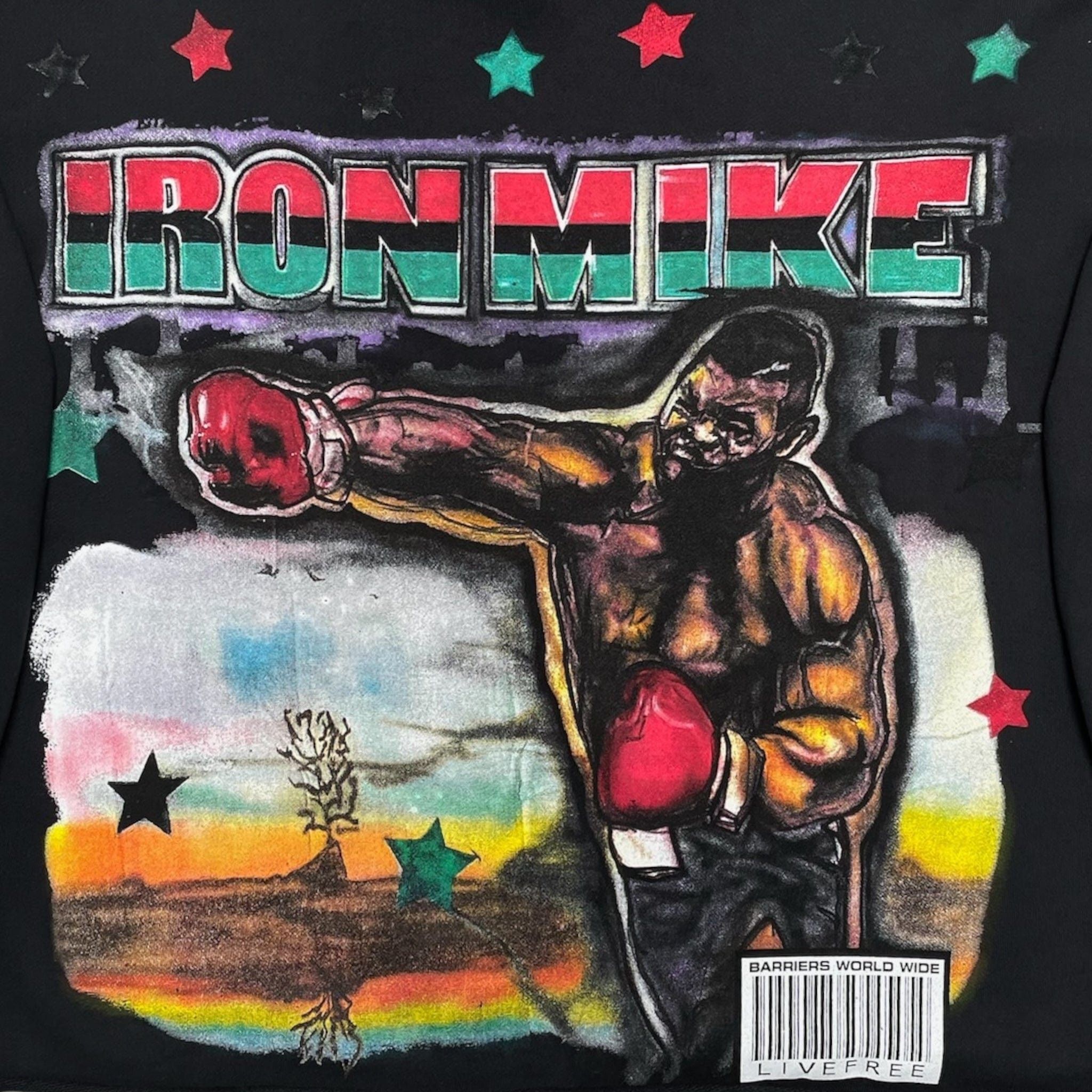 Barriers x King Phade Iron Mike Hooded Sweatshirt Black Size US XL / EU 56 / 4 - 3 Thumbnail