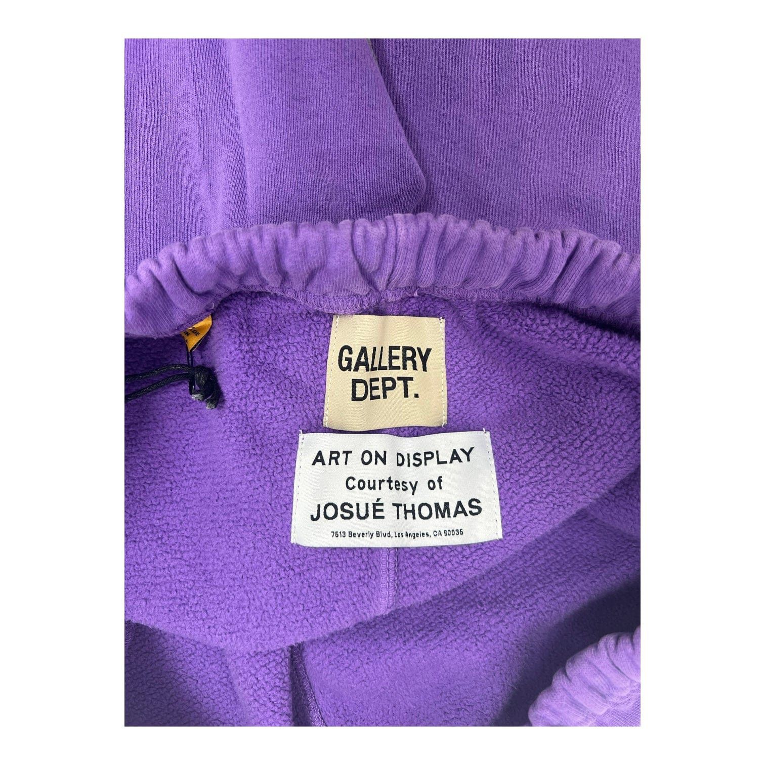 Gallery Dept. Gallery Department GD Logo Flare Sweatpants Purple Size US 36 / EU 52 - 3 Thumbnail