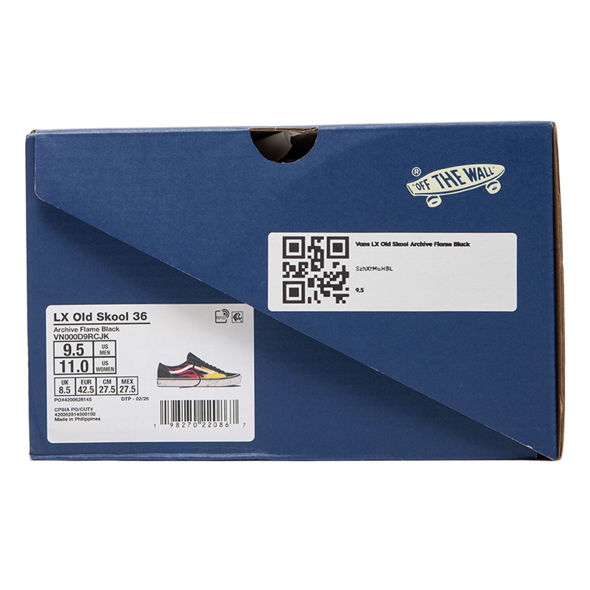 Vans LX Old Skool Archive Flame Black Size US 10 / EU 43 - 10 Thumbnail