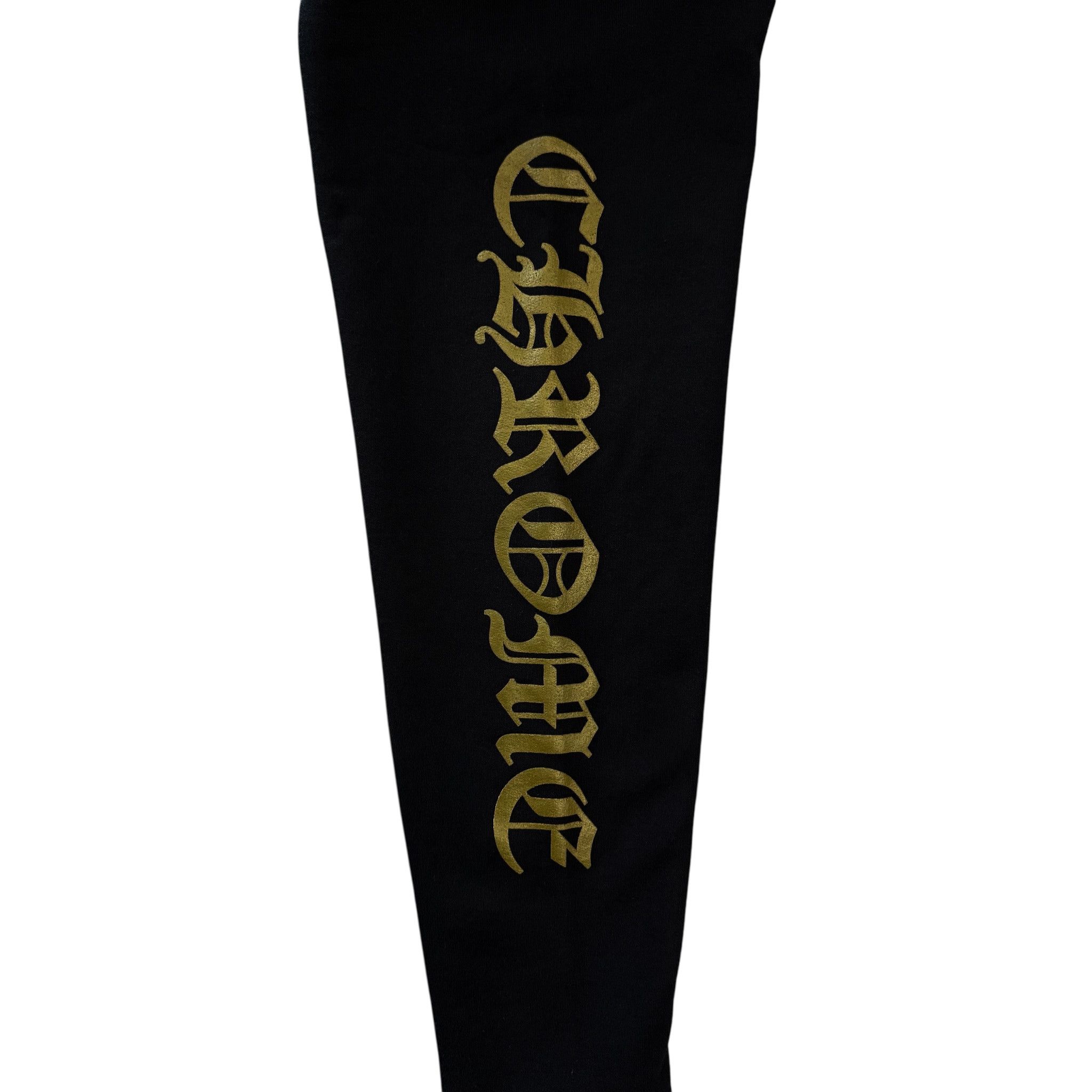 Chrome Hearts Vertical Logo Hooded Sweatshirt Black Army Green Size US L / EU 52-54 / 3 - 4 Thumbnail