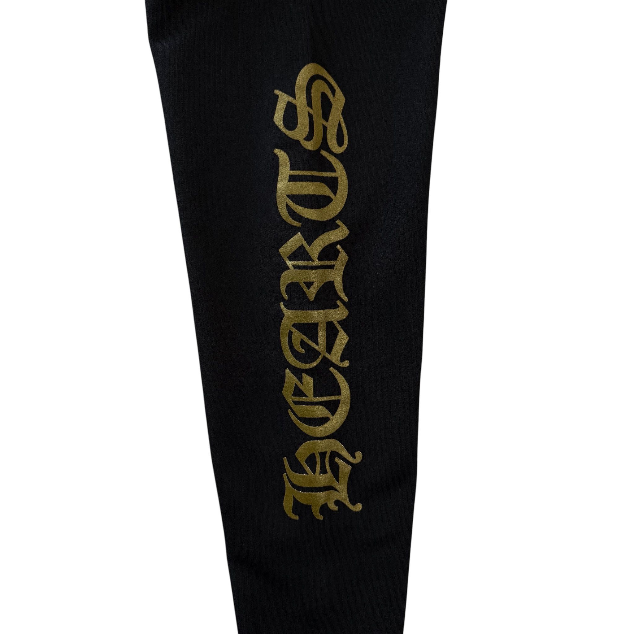 Chrome Hearts Vertical Logo Hooded Sweatshirt Black Army Green Size US L / EU 52-54 / 3 - 5 Thumbnail