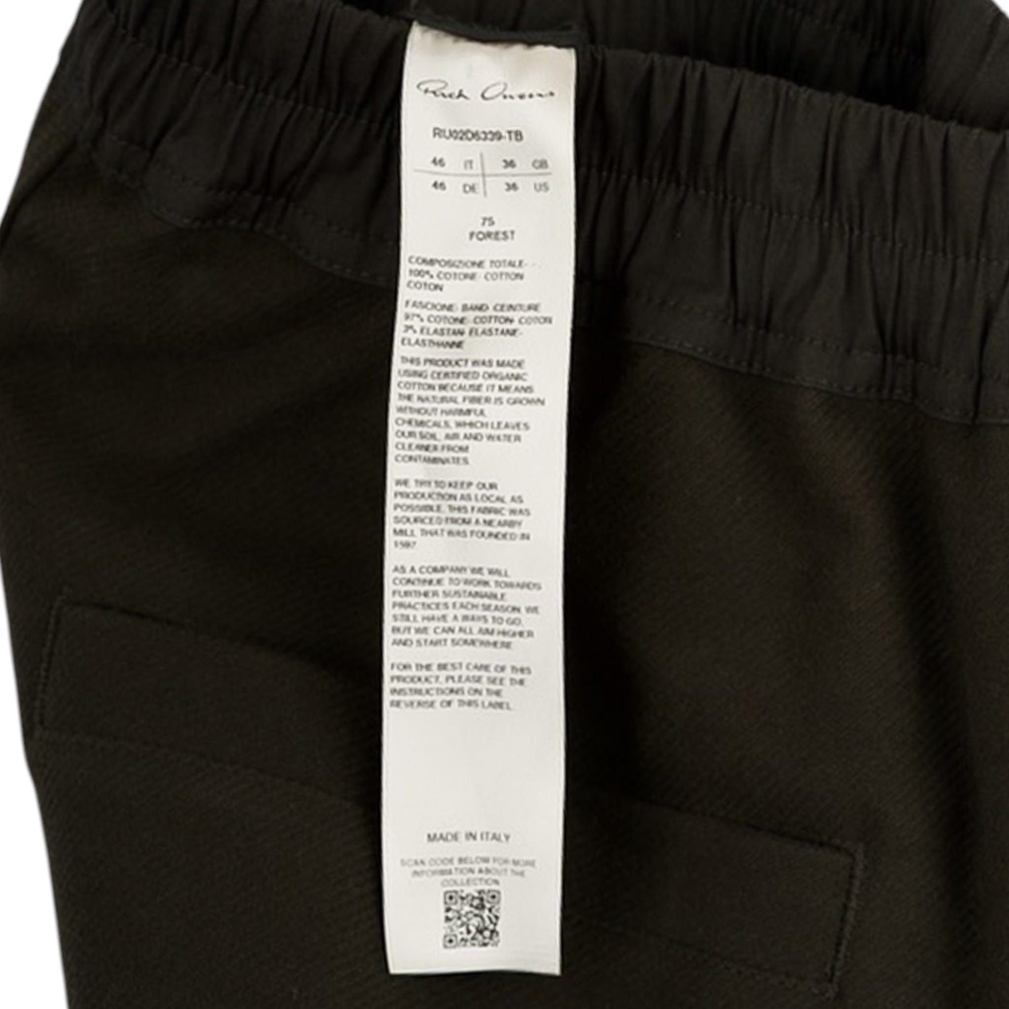 Rick Owens Porterville Jumbo Cargobelas Pants Forest Green Size US 31 - 5 Thumbnail