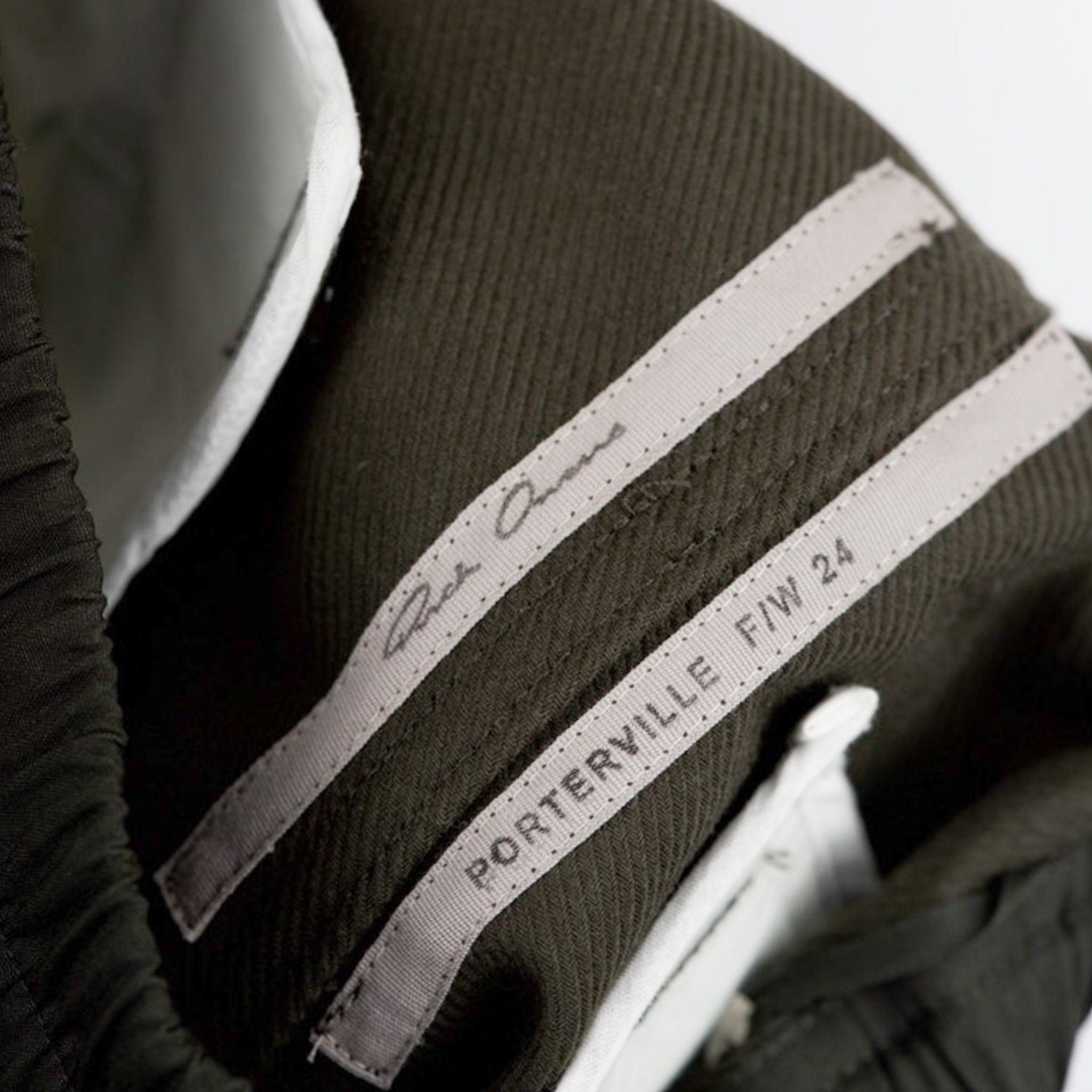 Rick Owens Porterville Jumbo Cargobelas Pants Forest Green Size US 31 - 4 Thumbnail