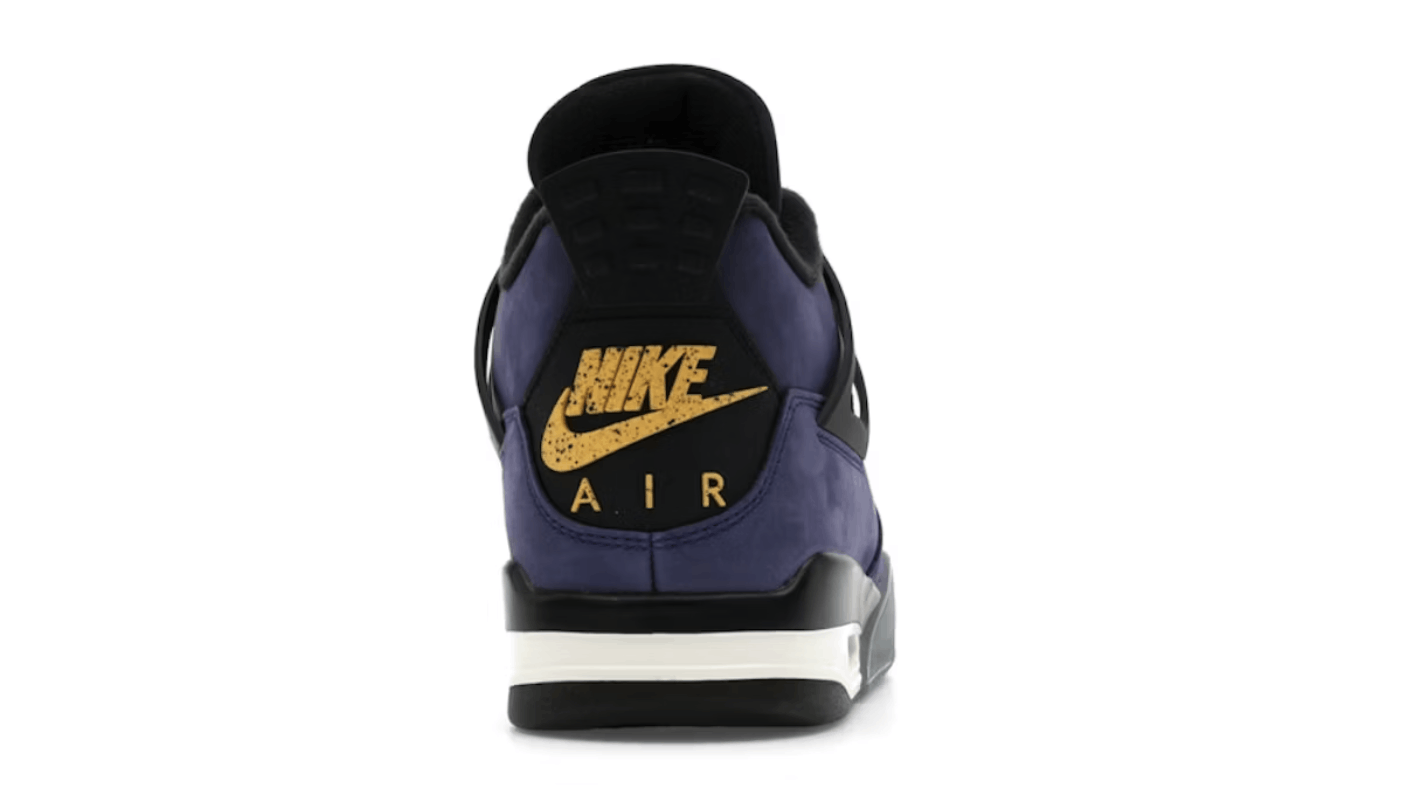 Nike 4 Retro Lakers Size US 8 / EU 41 - 4 Thumbnail