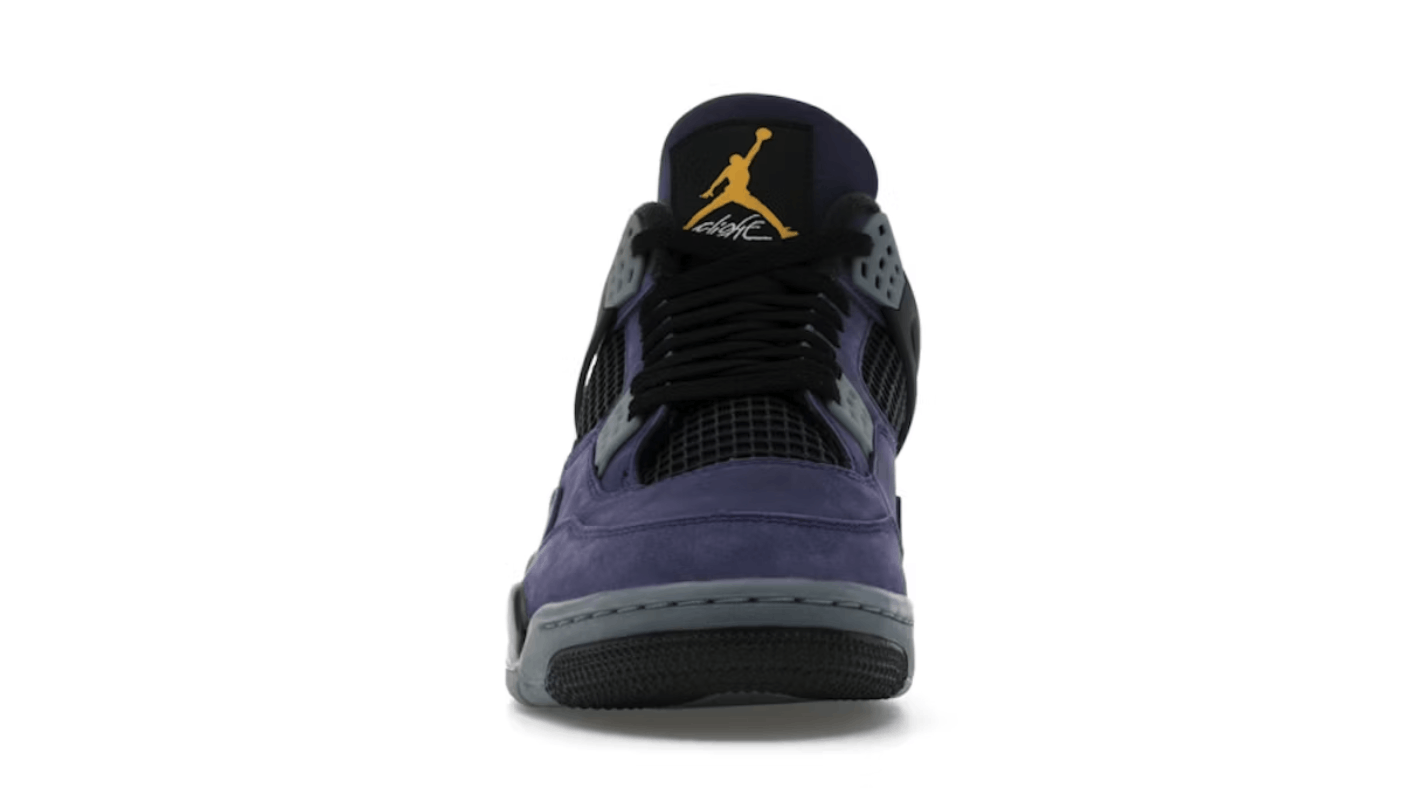 Nike 4 Retro Lakers Size US 8 / EU 41 - 3 Thumbnail