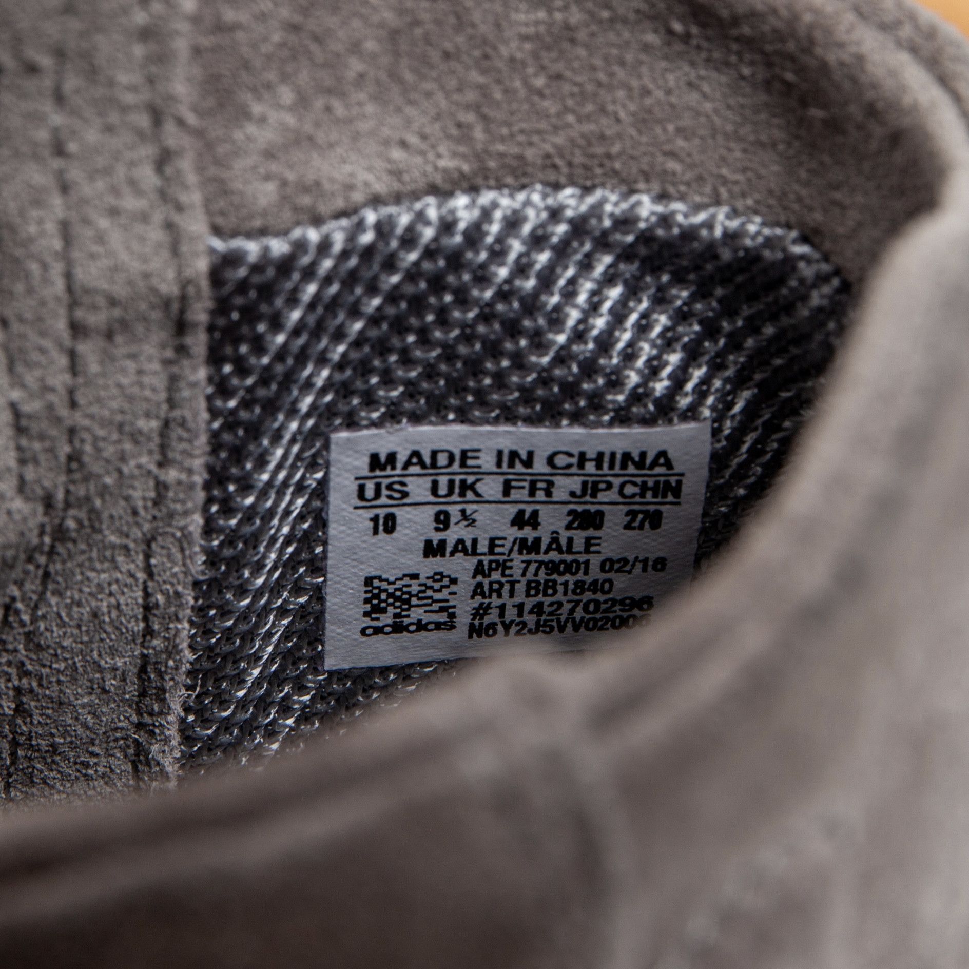 Adidas Yeezy Boost 750 Light Grey Glow In The Dark Size US 10 / EU 43 - 8 Thumbnail