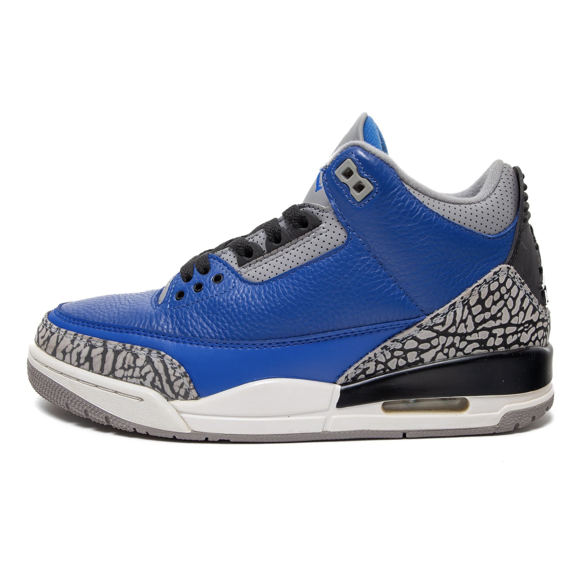 Nike 3 Retro Varsity Royal Cement Size US 8 / EU 41 - 2 Thumbnail