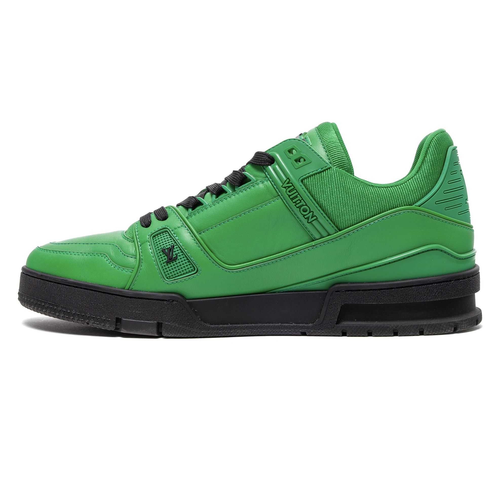 Louis Vuitton LV Trainer Green Black Size US 9 / EU 42 - 3 Thumbnail