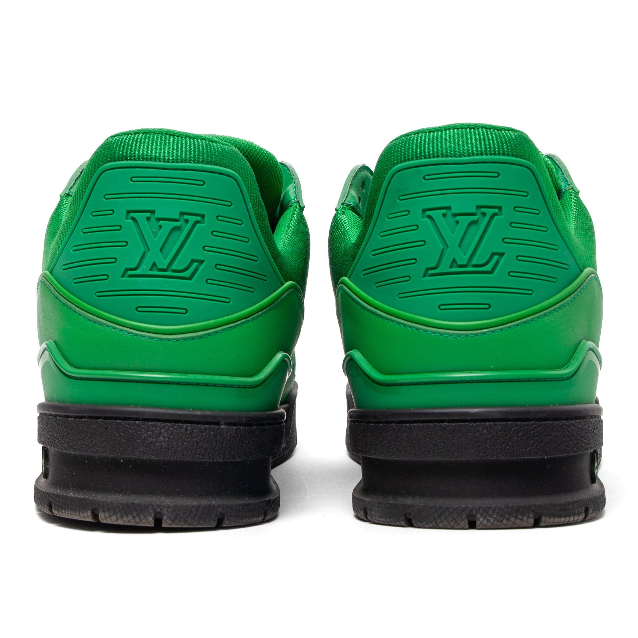 Louis Vuitton LV Trainer Green Black Size US 9 / EU 42 - 6 Thumbnail