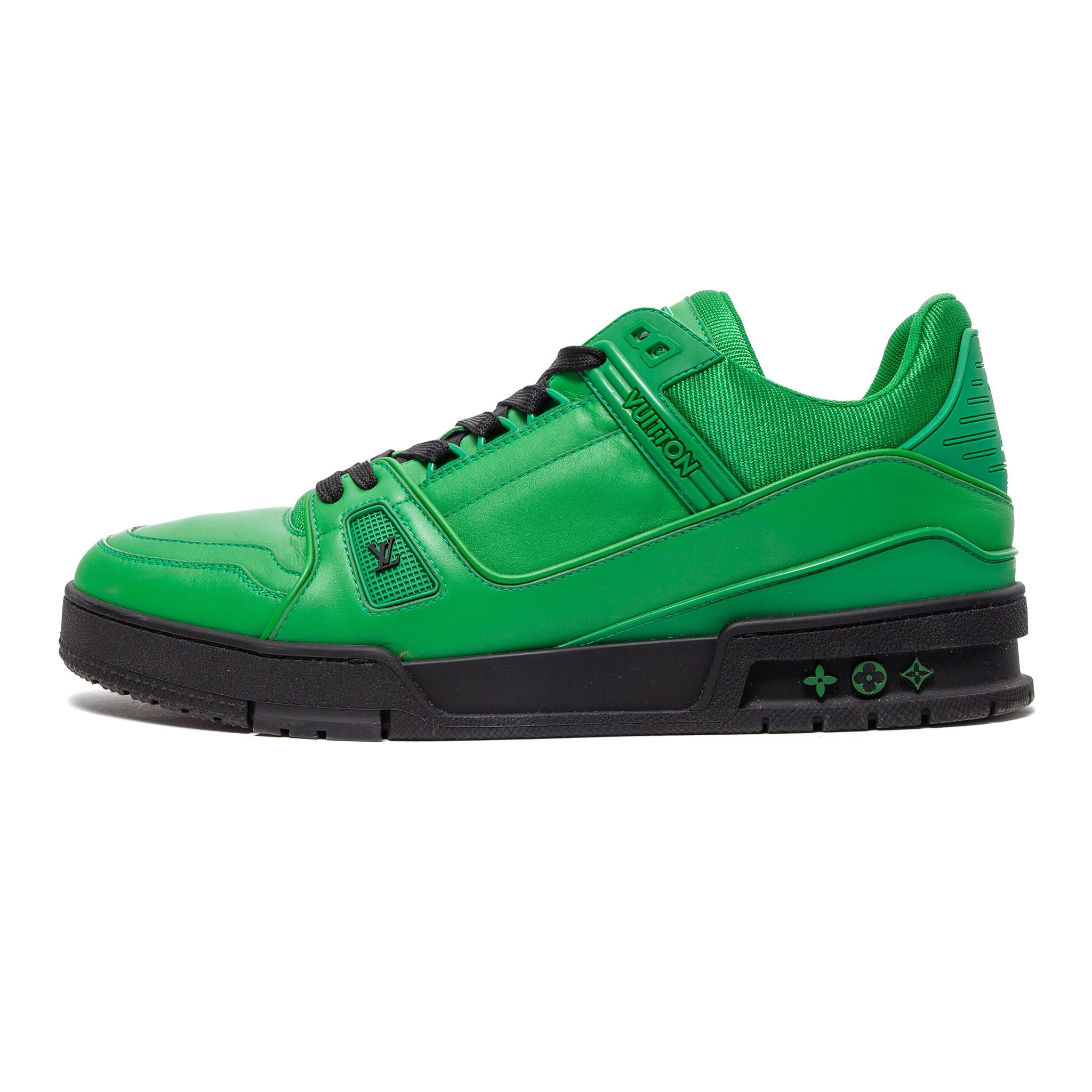 Louis Vuitton LV Trainer Green Black Size US 9 / EU 42 - 2 Thumbnail