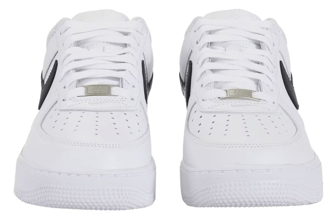 Nike Air Force 1 Low Supreme White Black Size US 8 / EU 41 - 2 Thumbnail