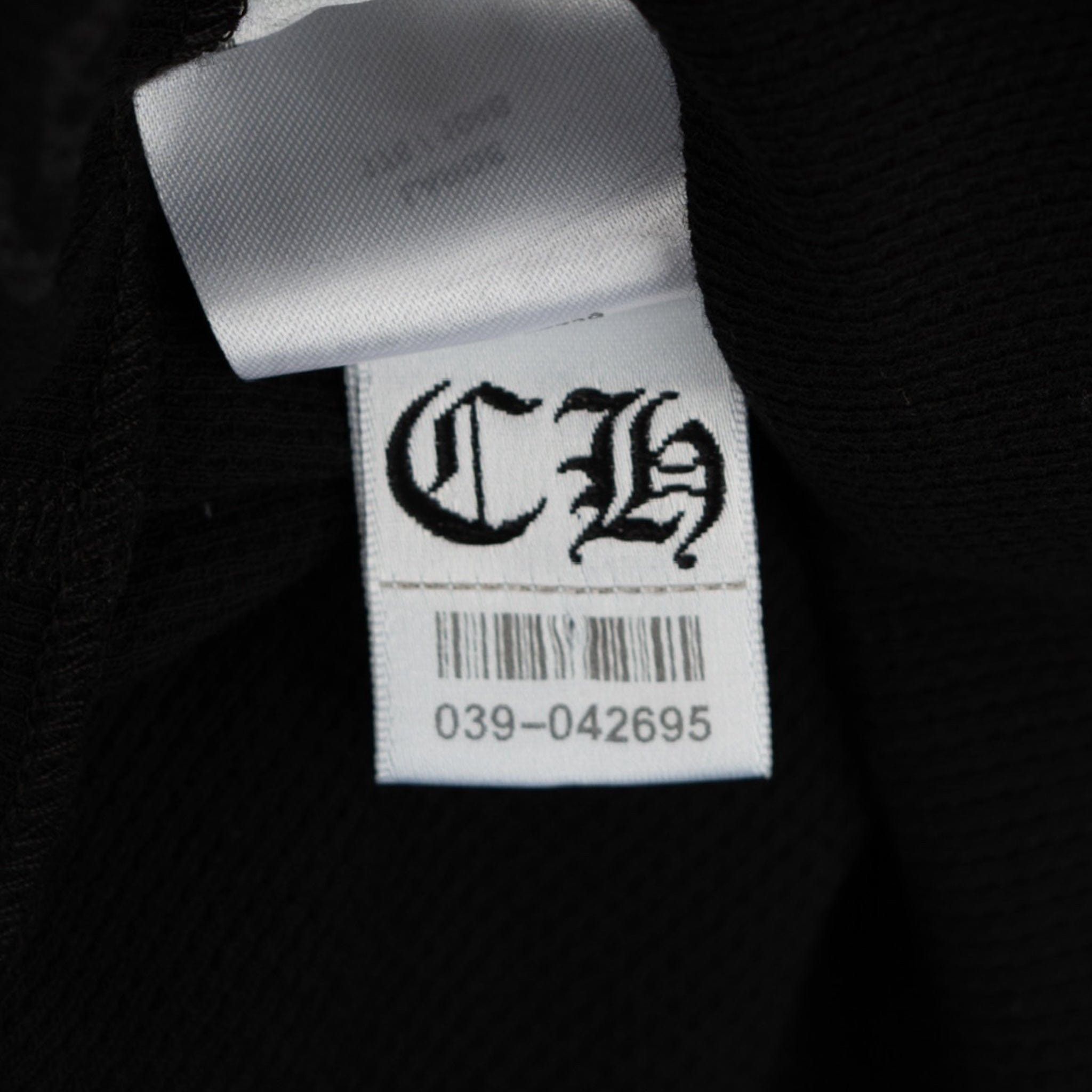Chrome Hearts Horseshoe Floral Logo Thermal Long Sleeve Tee Shirt Black W Size US L / EU 52-54 / 3 - 7 Thumbnail