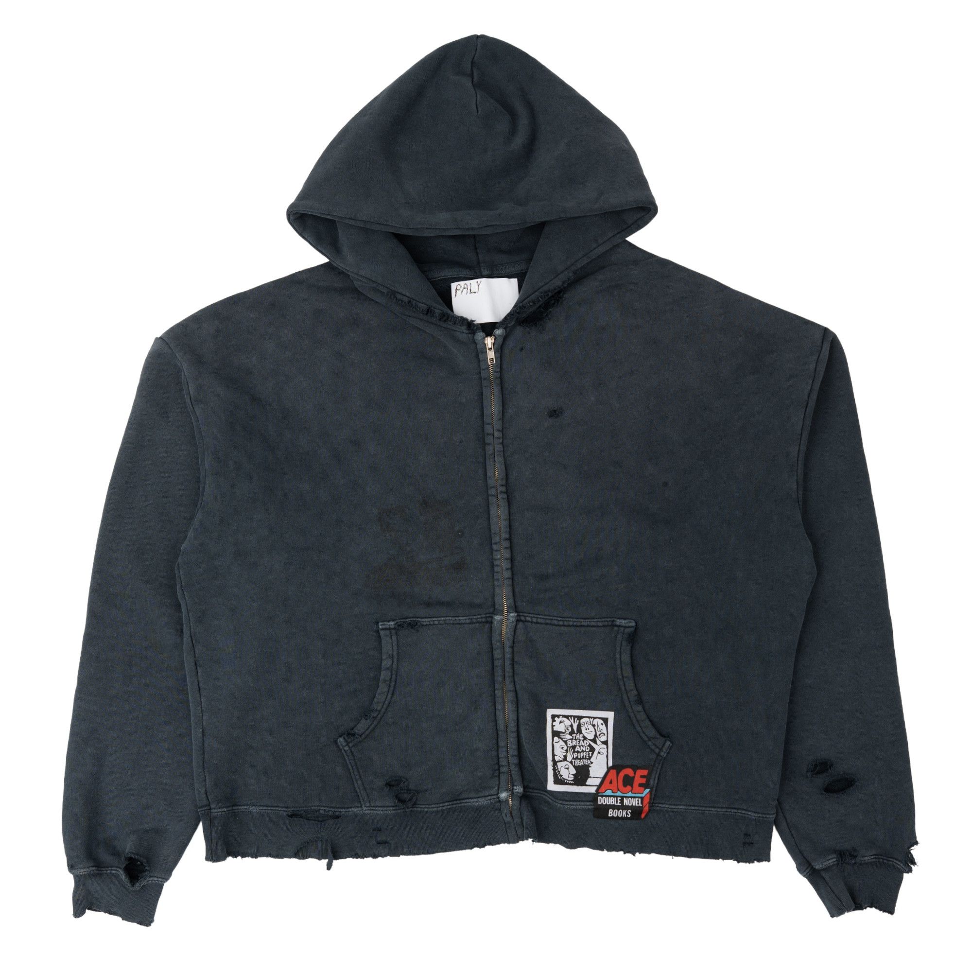 Paly Hollywood x The Webster Theater Zip Up Hooded Sweatshirt Navy Multi Size US XL / EU 56 / 4 - 2 Thumbnail
