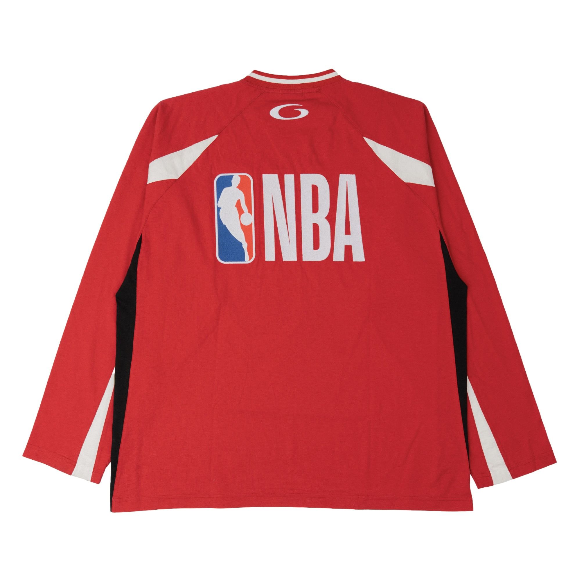 Balenciaga x NBA Oversized Jersey Long Sleeve Red Black White Size US S / EU 44-46 / 1 - 2 Thumbnail