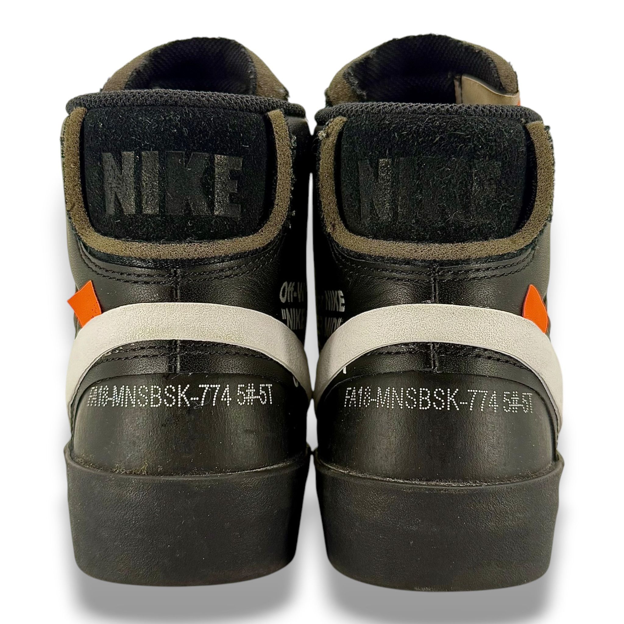 Nike Blazer Mid Off-White Grim Reaper Size US 5.5 / EU 38 - 6 Thumbnail