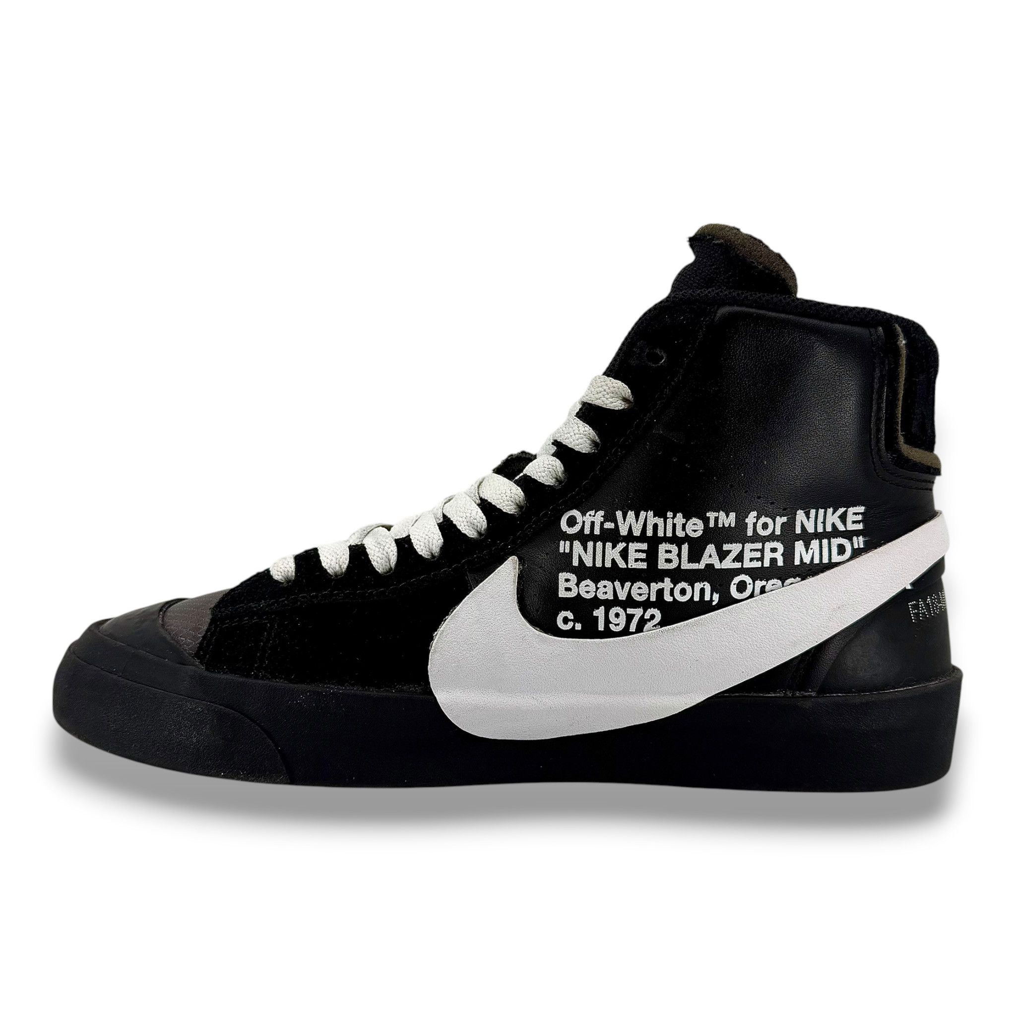 Nike Blazer Mid Off-White Grim Reaper Size US 5.5 / EU 38 - 3 Thumbnail