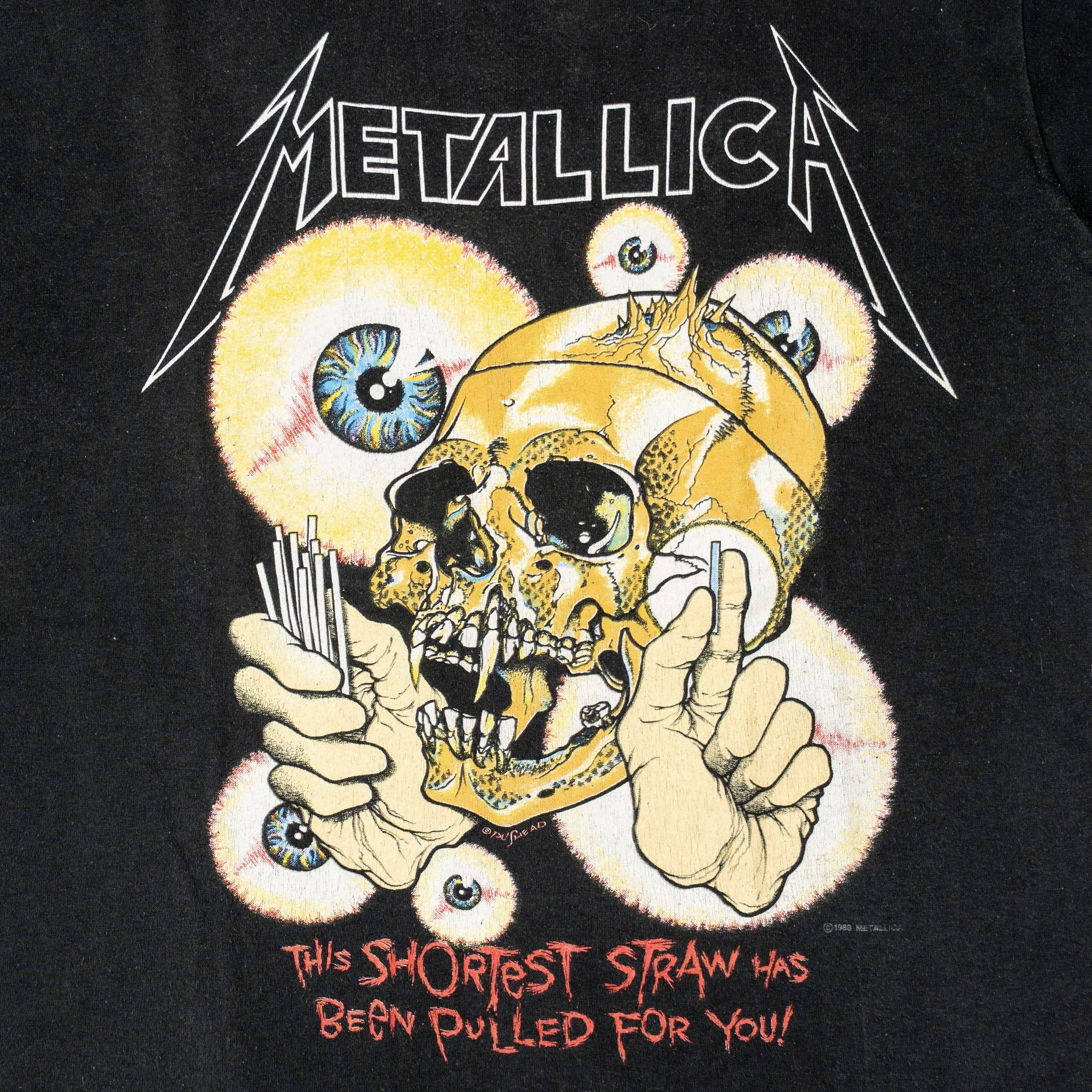 Vintage 1988 Metallica In Vertigo You Will Be Short Sleeve Tee Shir Size US XL / EU 56 / 4 - 3 Thumbnail