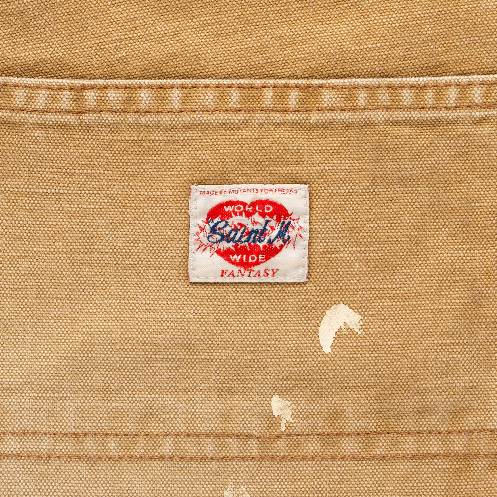 Saint Michael Bermuda Carpenter Shorts Tan Size US 33 - 3 Thumbnail