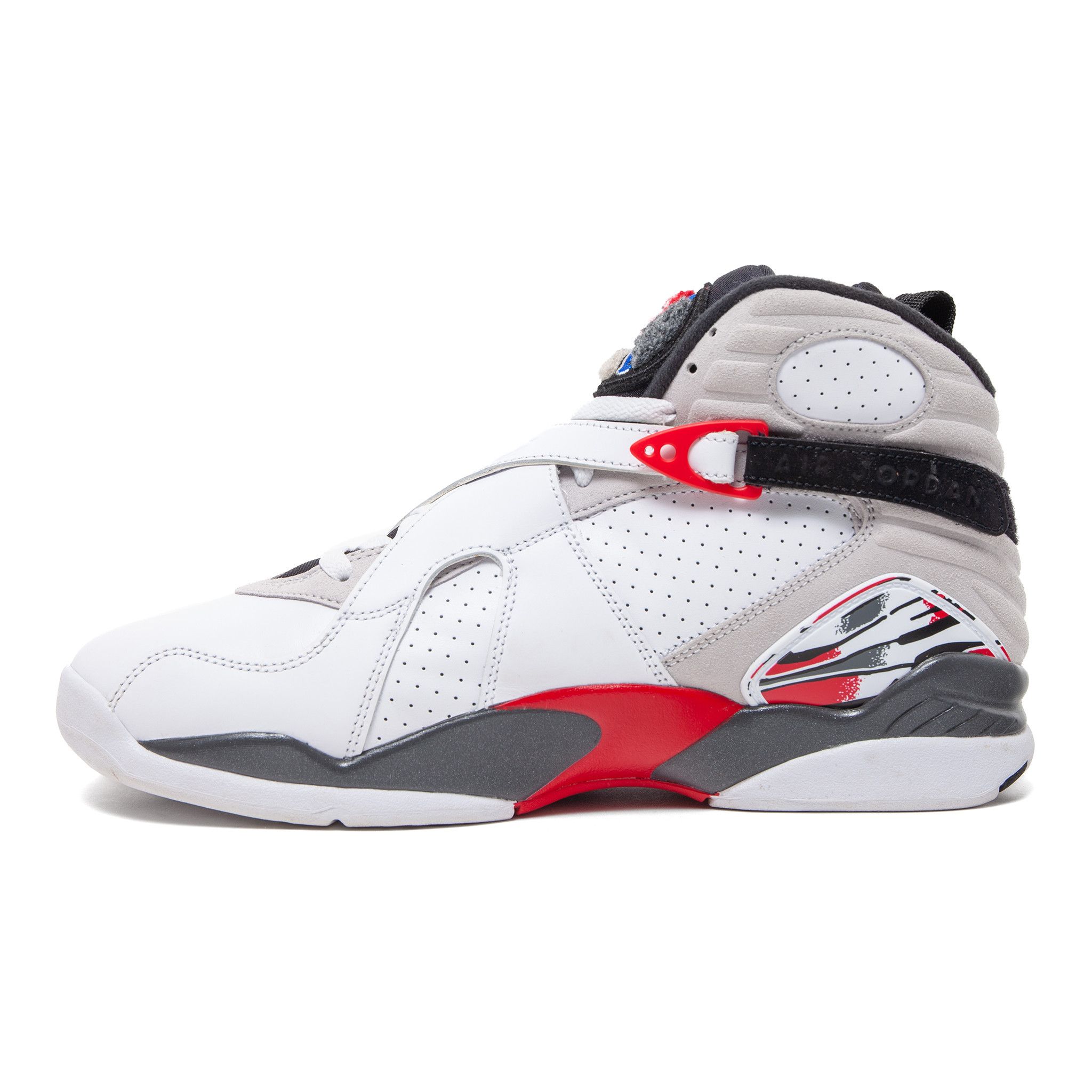 Nike 8 Retro White True Red (2025) Size US 11 / EU 44 - 2 Thumbnail