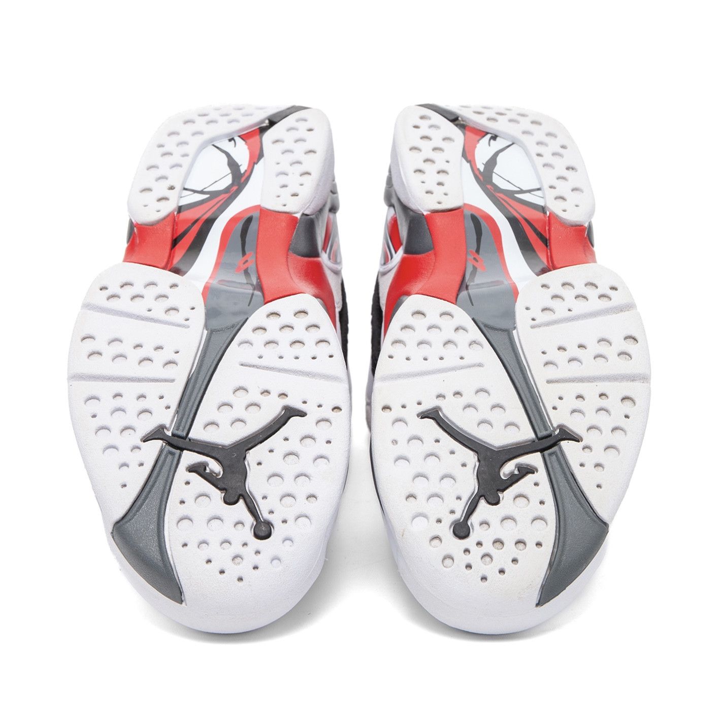 Nike 8 Retro White True Red (2025) Size US 11 / EU 44 - 7 Thumbnail