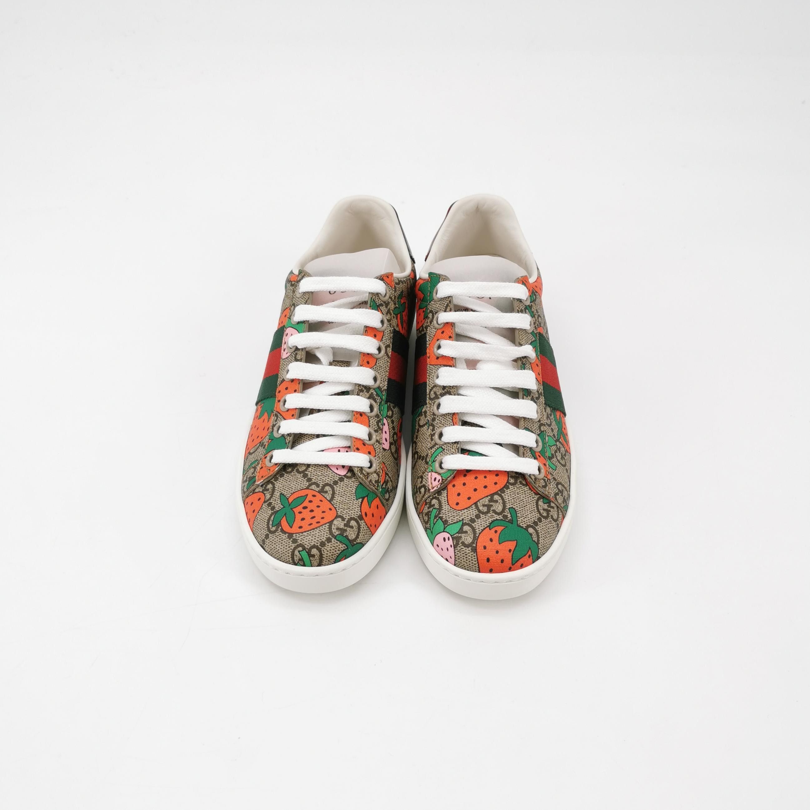 Gucci Gucci Women 5 Lowtop Sneakers Size US 5 / IT 35 - 3 Thumbnail