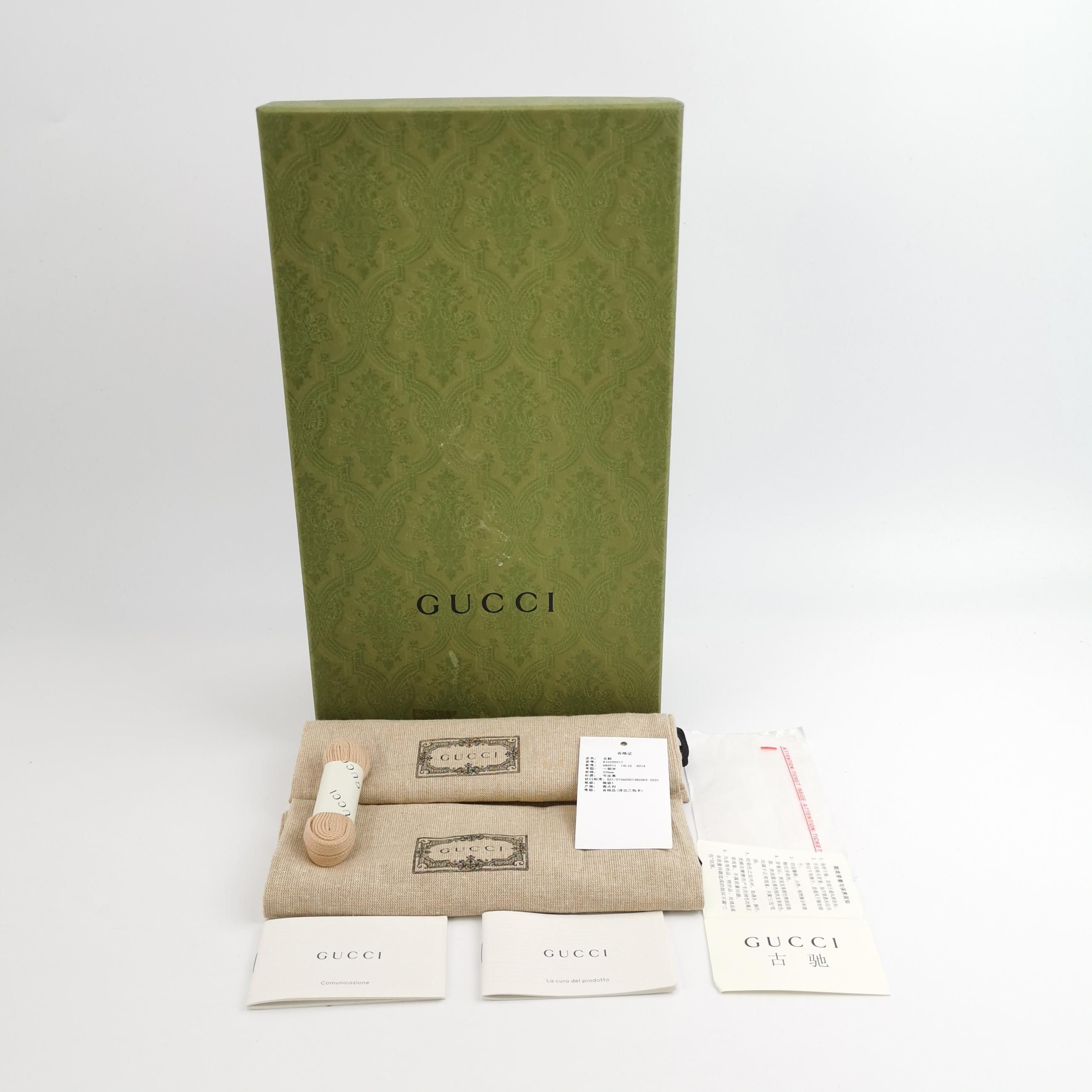 Gucci Gucci Women 5-5 Lowtop Sneakers Size US 5.5 / IT 35.5 - 6 Thumbnail