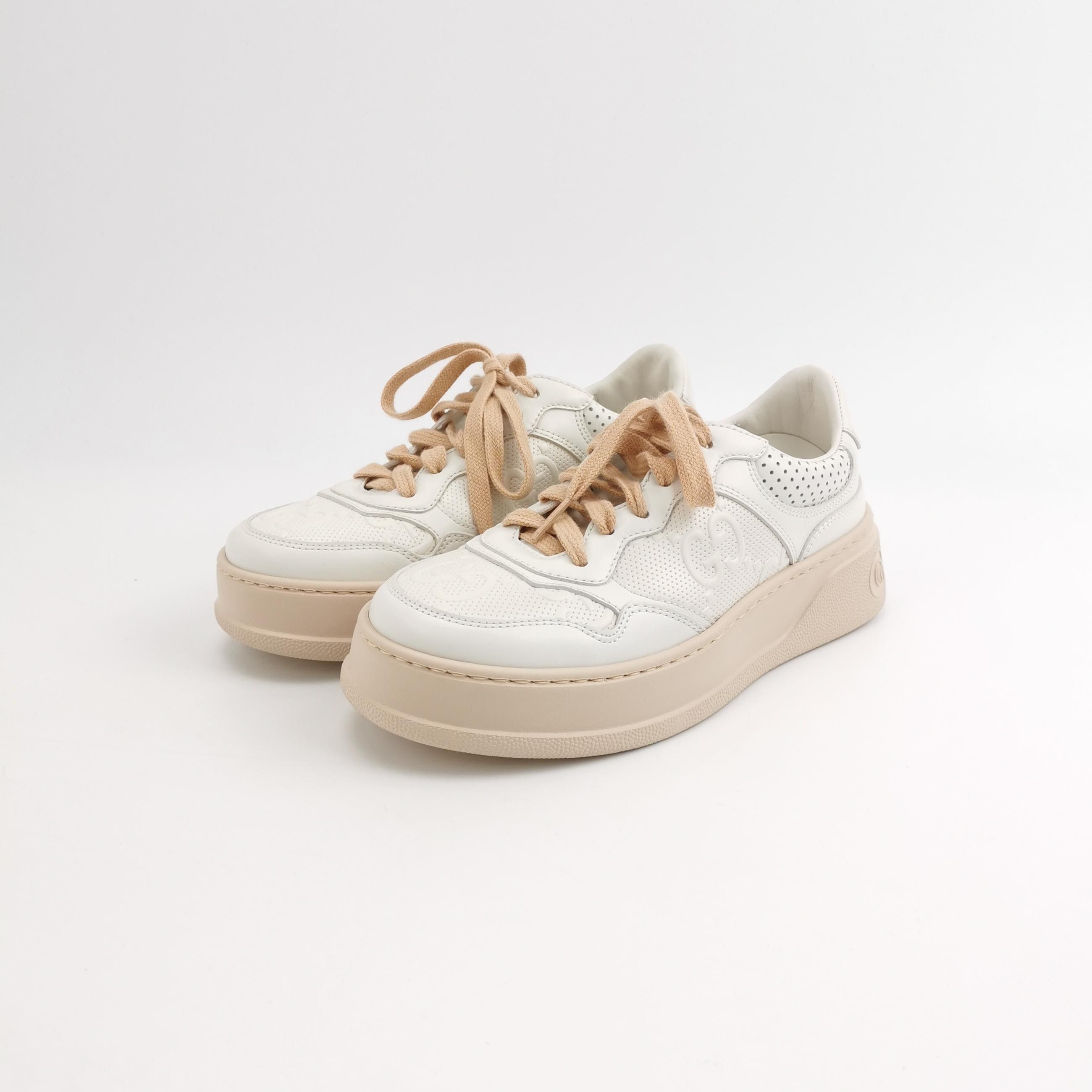 Gucci Gucci Women 5-5 Lowtop Sneakers Size US 5.5 / IT 35.5 - 2 Thumbnail