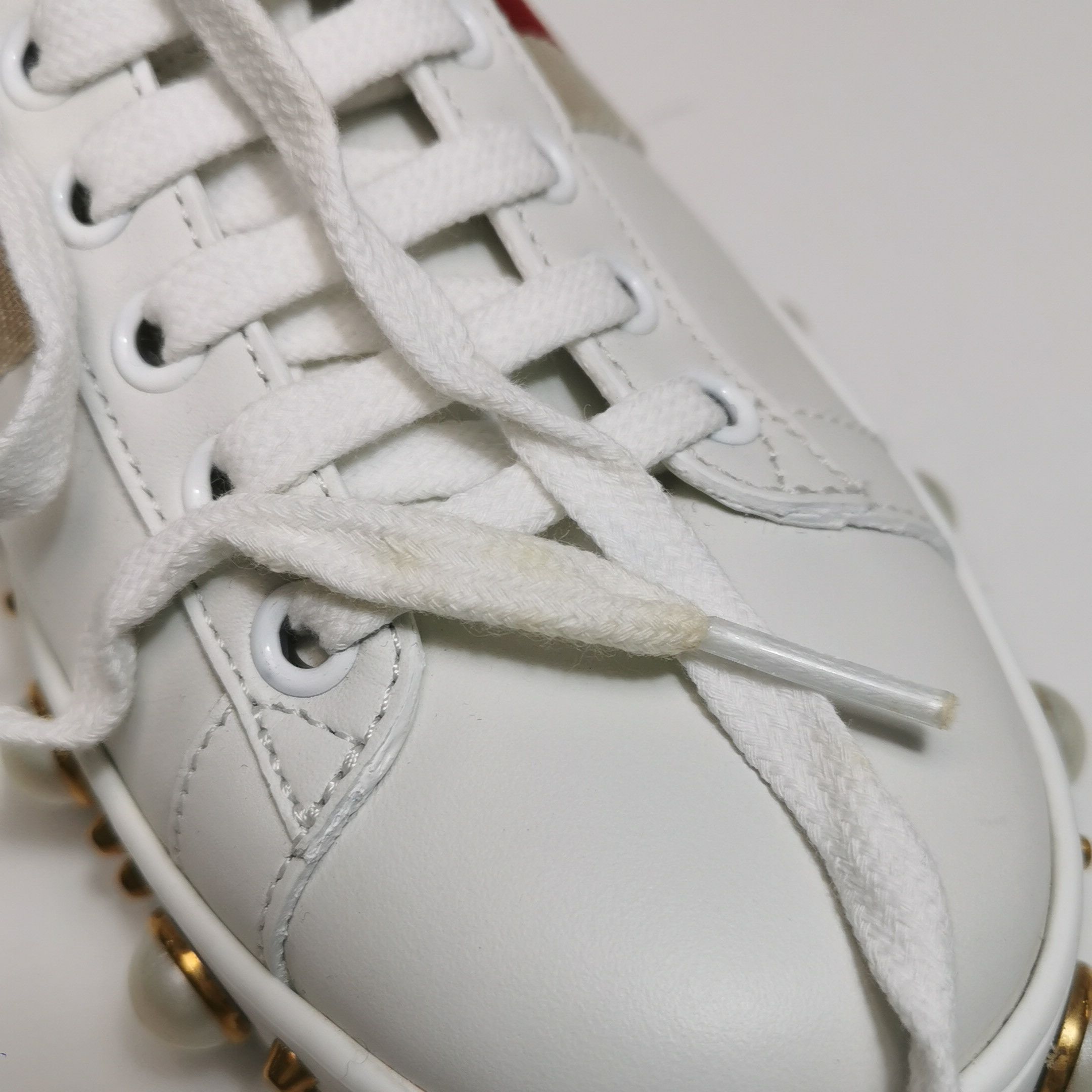 Gucci Gucci Women 5-5 Lowtop Sneakers Size US 5.5 / IT 35.5 - 12 Thumbnail