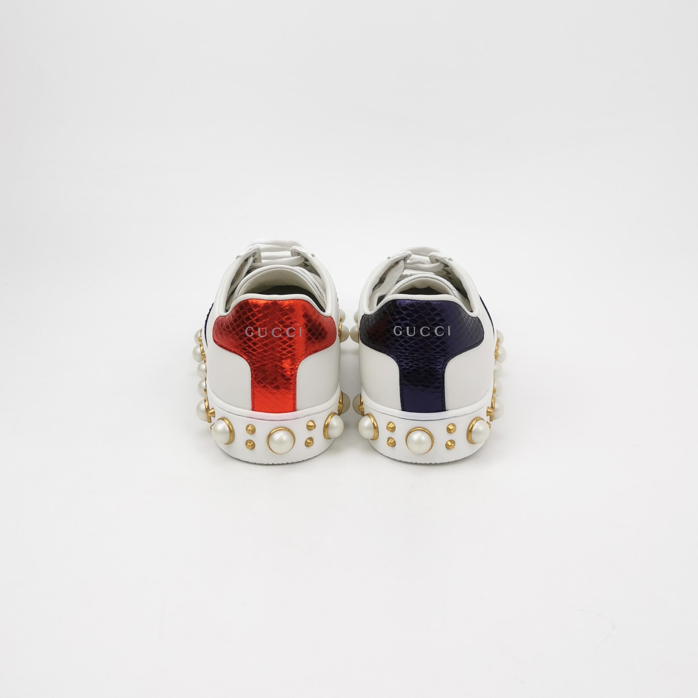 Gucci Gucci Women 5-5 Lowtop Sneakers Size US 5.5 / IT 35.5 - 4 Thumbnail