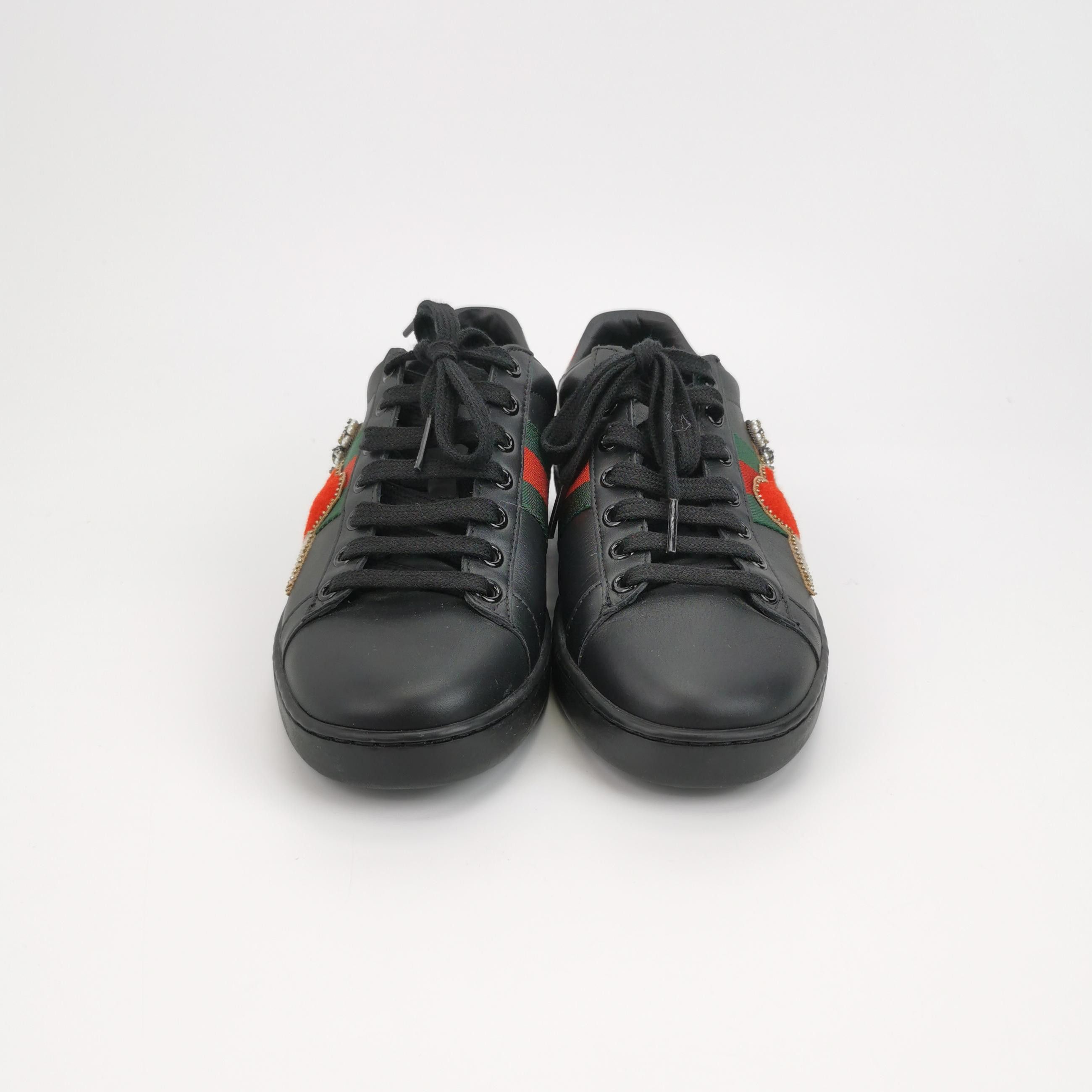 Gucci Gucci Women 6-5 Lowtop Sneakers Size US 6.5 / IT 36.5 - 3 Thumbnail