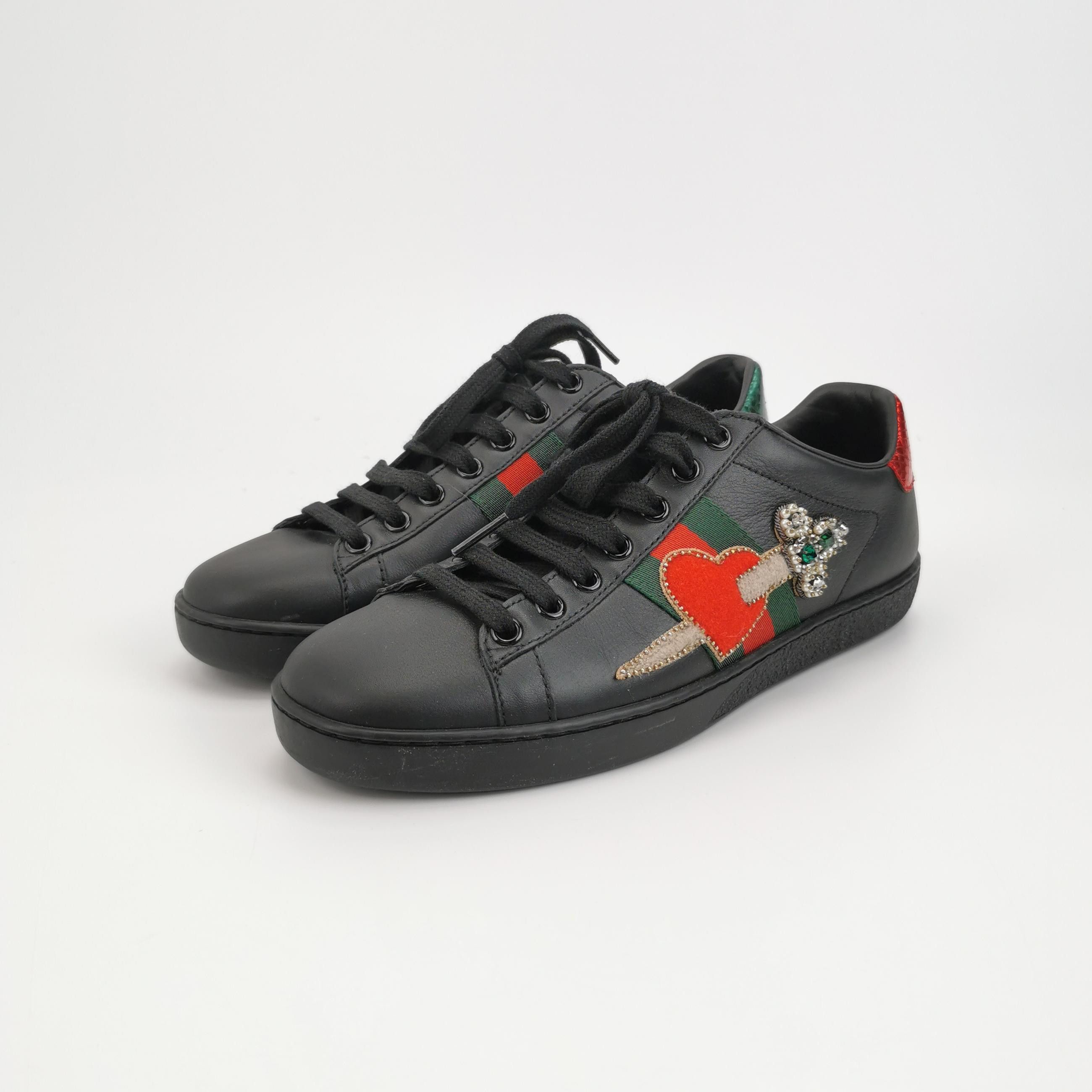 Gucci Gucci Women 6-5 Lowtop Sneakers Size US 6.5 / IT 36.5 - 2 Thumbnail