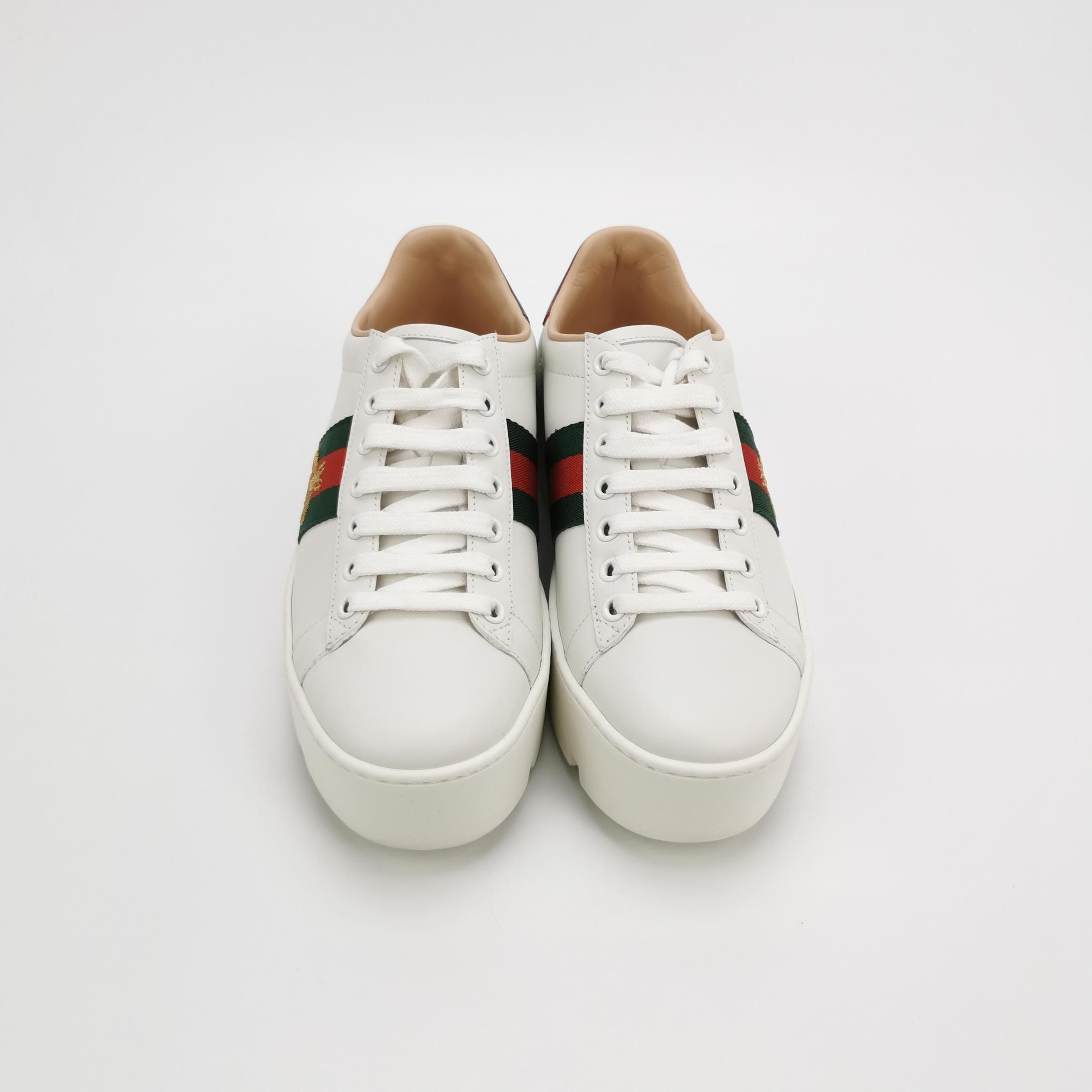 Gucci Gucci Women 5-5 Lowtop Sneakers Size US 5.5 / IT 35.5 - 3 Thumbnail