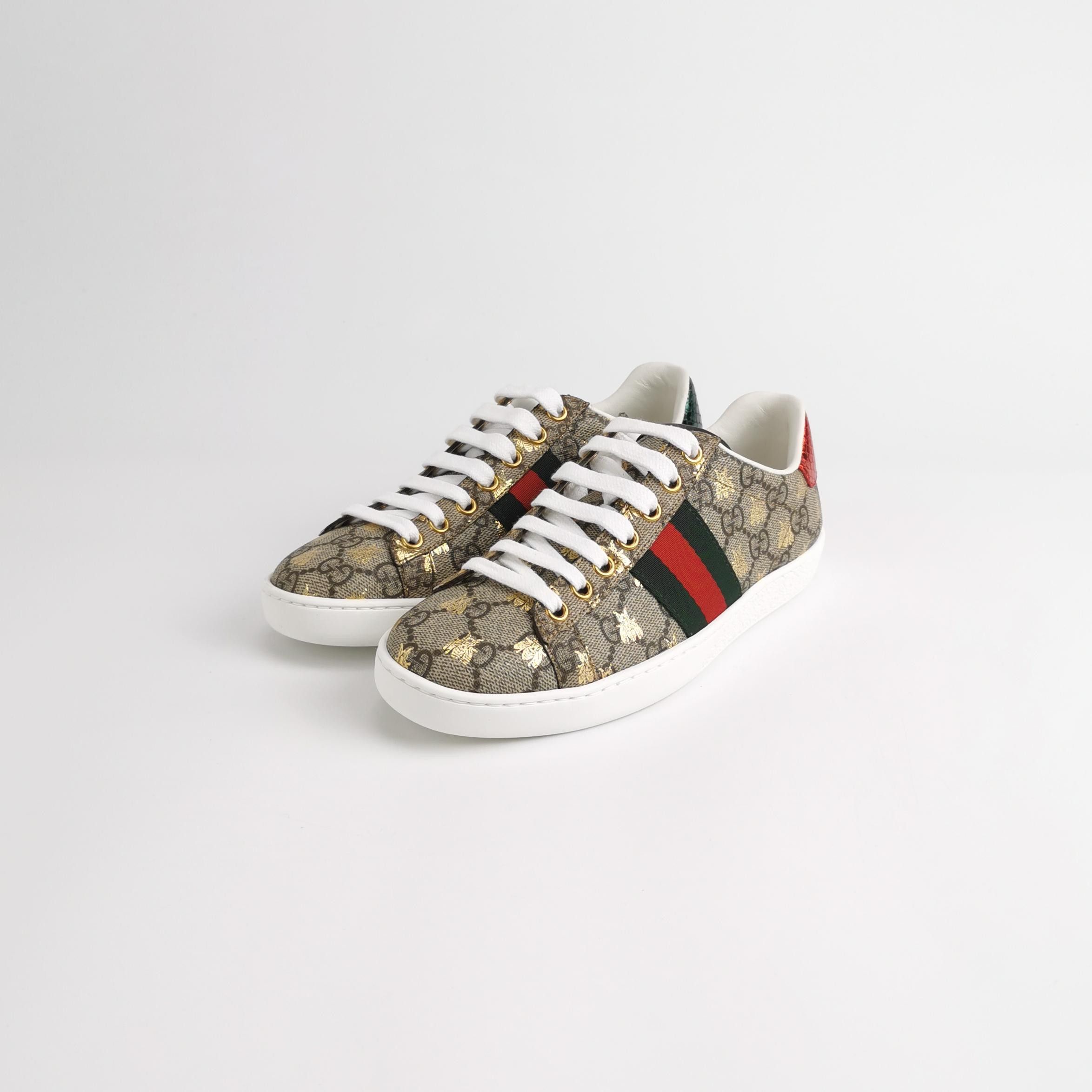 Gucci Gucci Women 5 Lowtop Sneakers Size US 5 / IT 35 - 2 Thumbnail