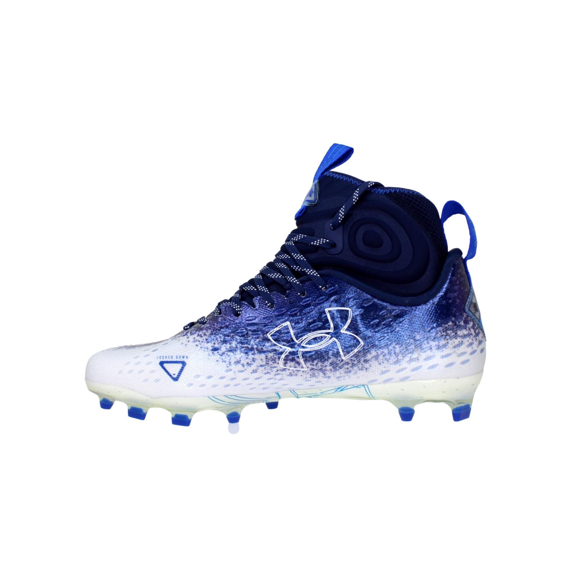 Under Armour Spotlight Lux MC 2.0 Navy / White 3025082-401 Size US 10 / EU 43 - 2 Thumbnail
