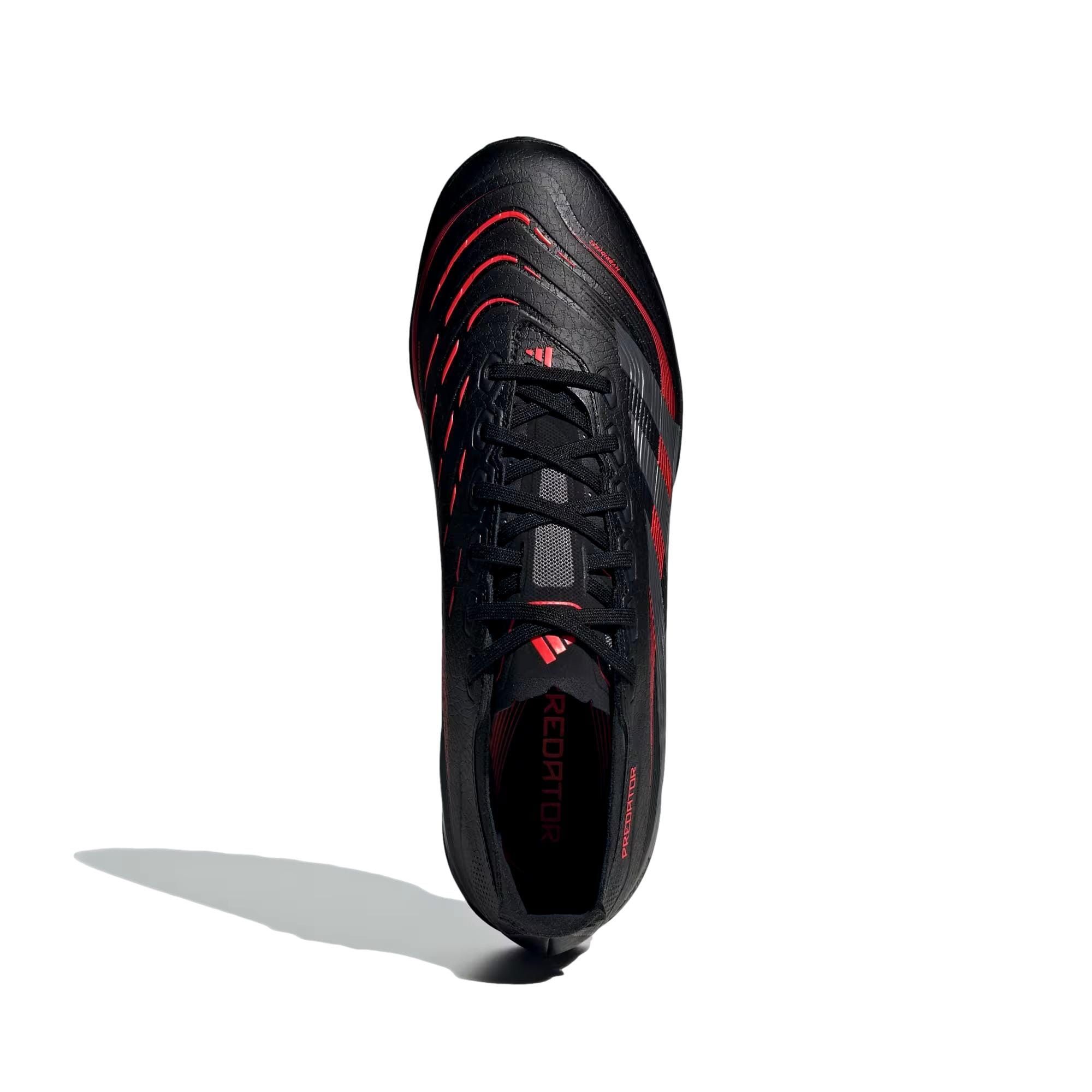 Adidas Predator League TF Core Black / Grey Four / Lucid Red ID3768 Size US 10 / EU 43 - 2 Thumbnail