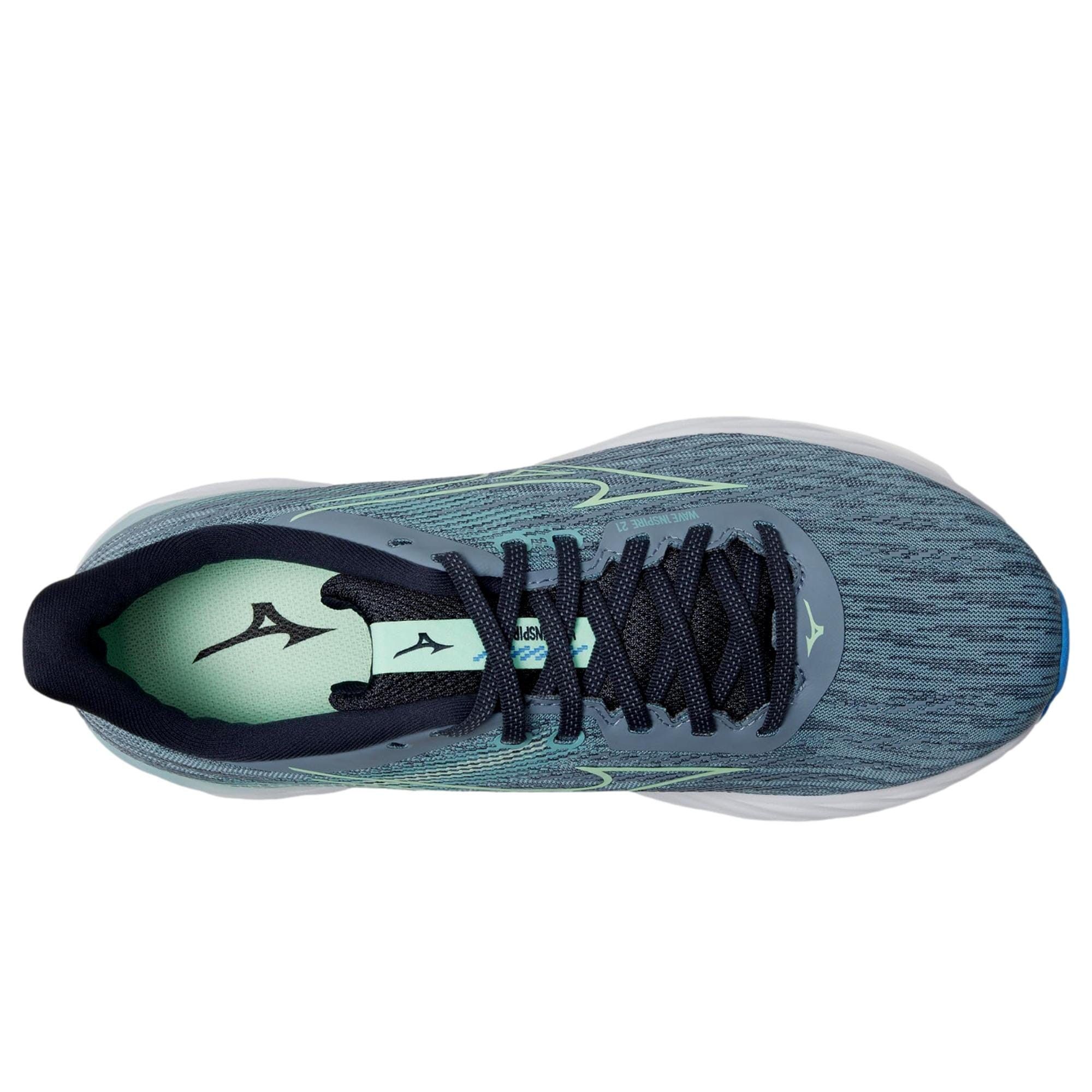 Mizuno Wave Inspire 21 Tradewinds / Neo Mint J1GC254501 Size US 10 / EU 43 - 2 Thumbnail